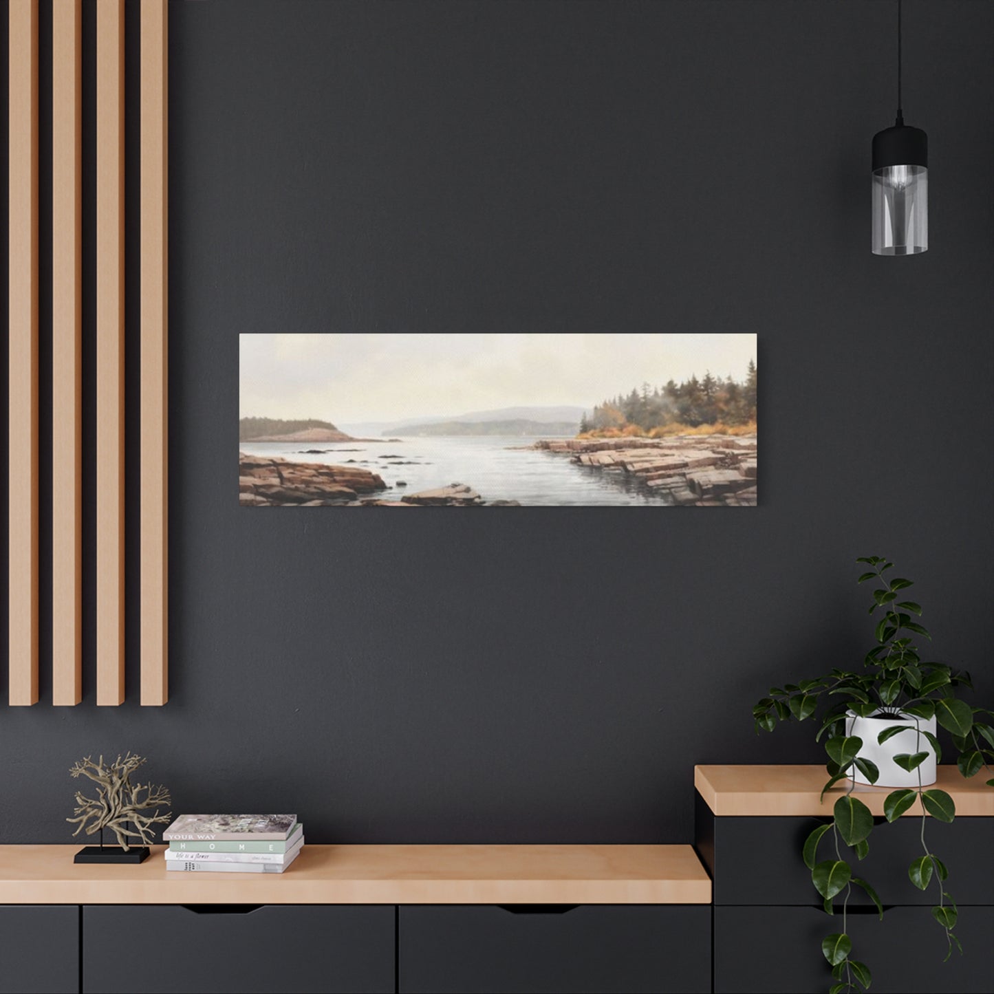 Pond In Grassland Panoramas Wall Art & Canvas Prints