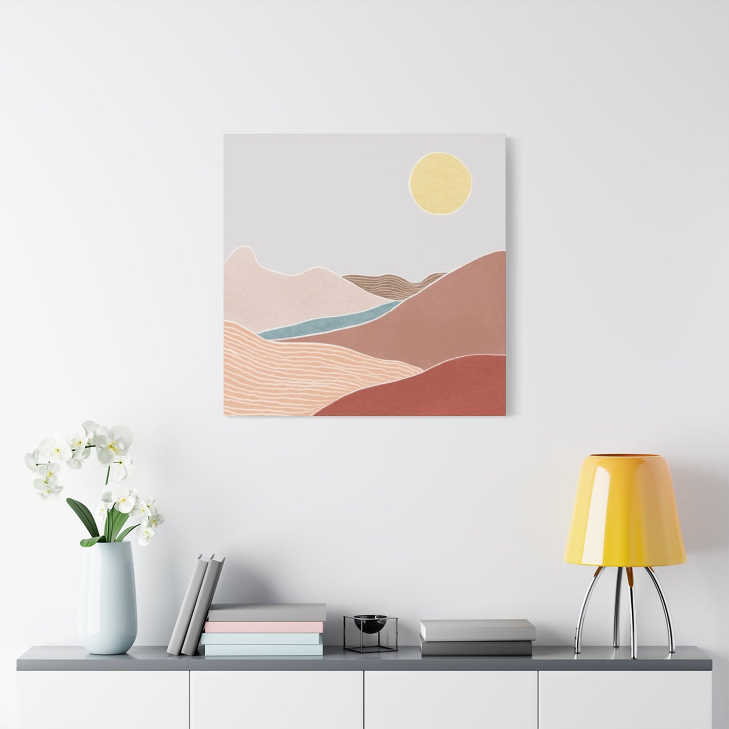 Abstract Sunset Entryway Wall Art & Canvas Prints