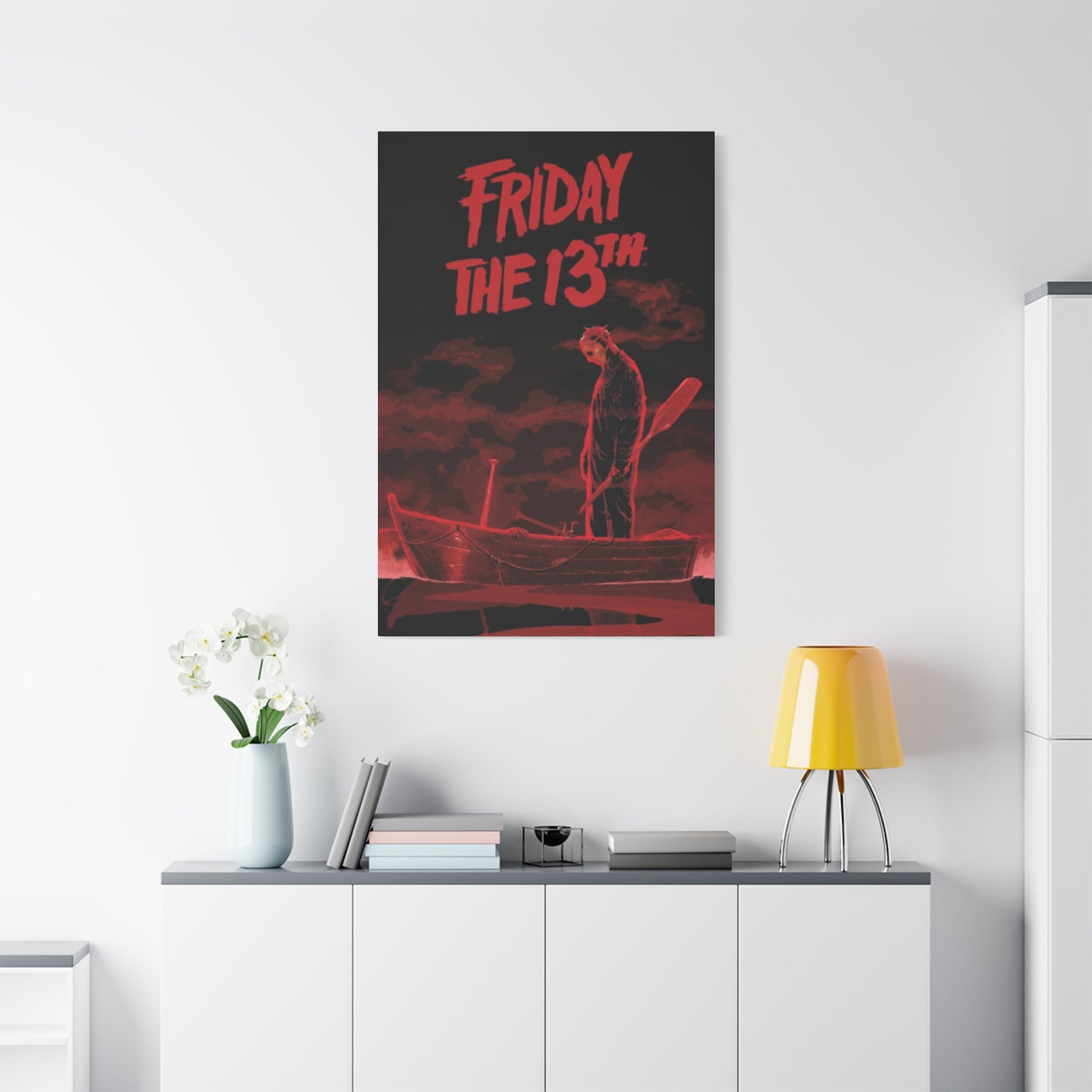 Friday The 13th Horror Movie Poster Wall Art & Canvas Prints