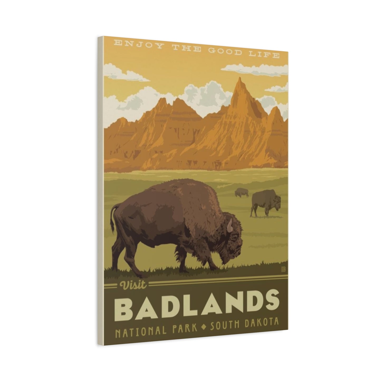 Badland National Park Wall Art & Canvas Prints