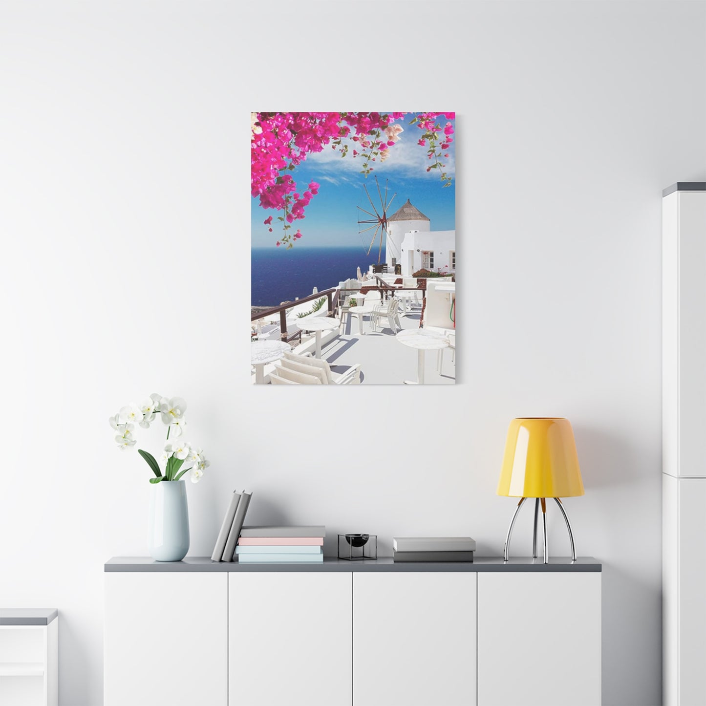 Greece Windmill Wall Art & Canvas Prints