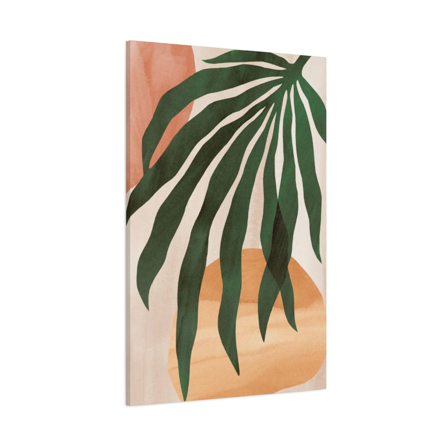 Leaves Plant Olive Green Wall Art & Canvas Prints