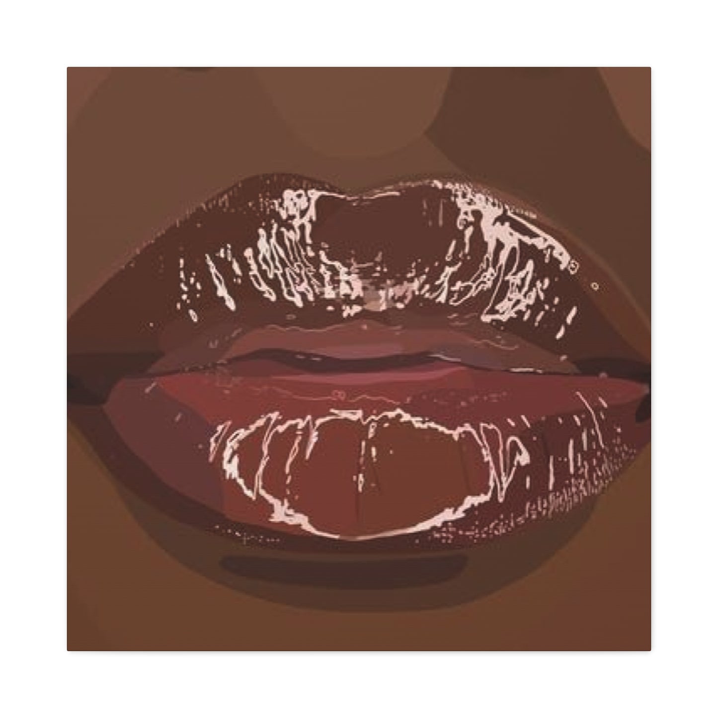 Dark Lips Wall Art & Canvas Prints