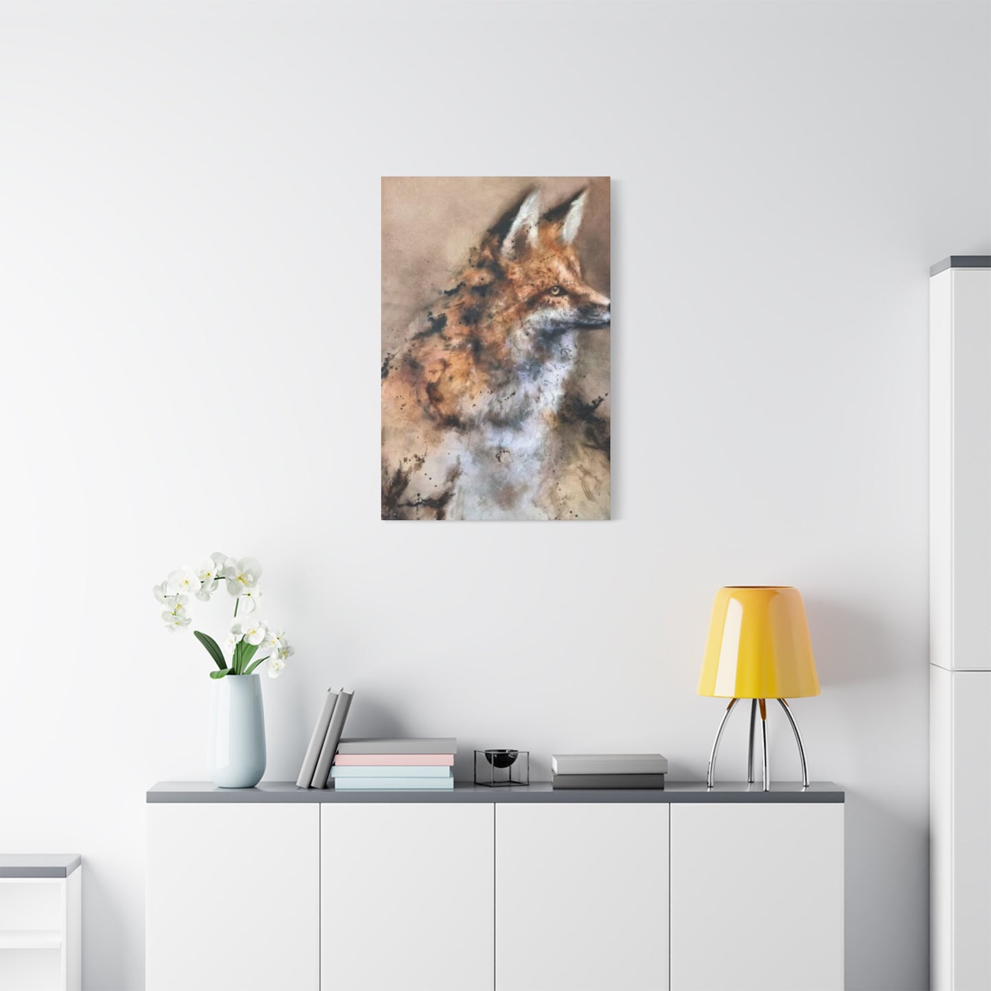 The Fox Abstract Wall Art & Canvas Prints