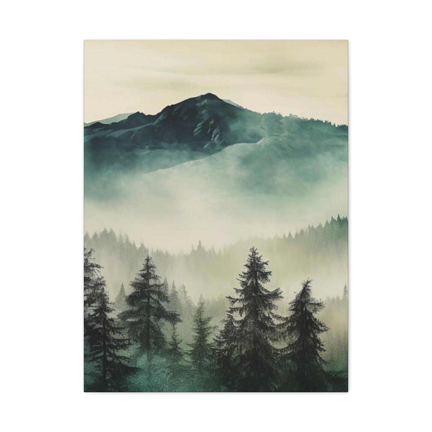 Mountain Forest Wall Art & Canvas Prints