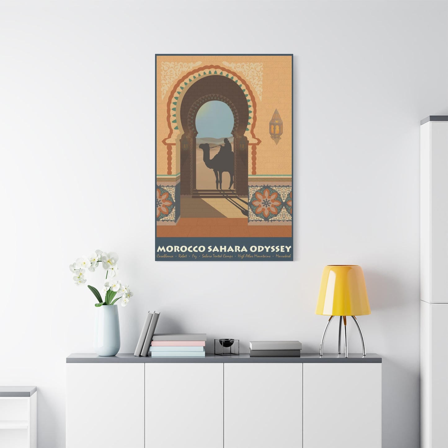 Window Architecture Of Moroccan Wall Art & Canvas Prints