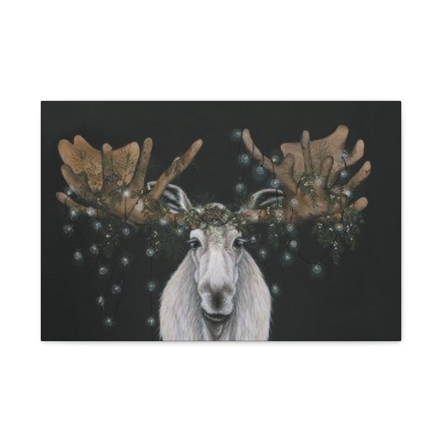 Reindeer Decorated Wall Art & Canvas Prints