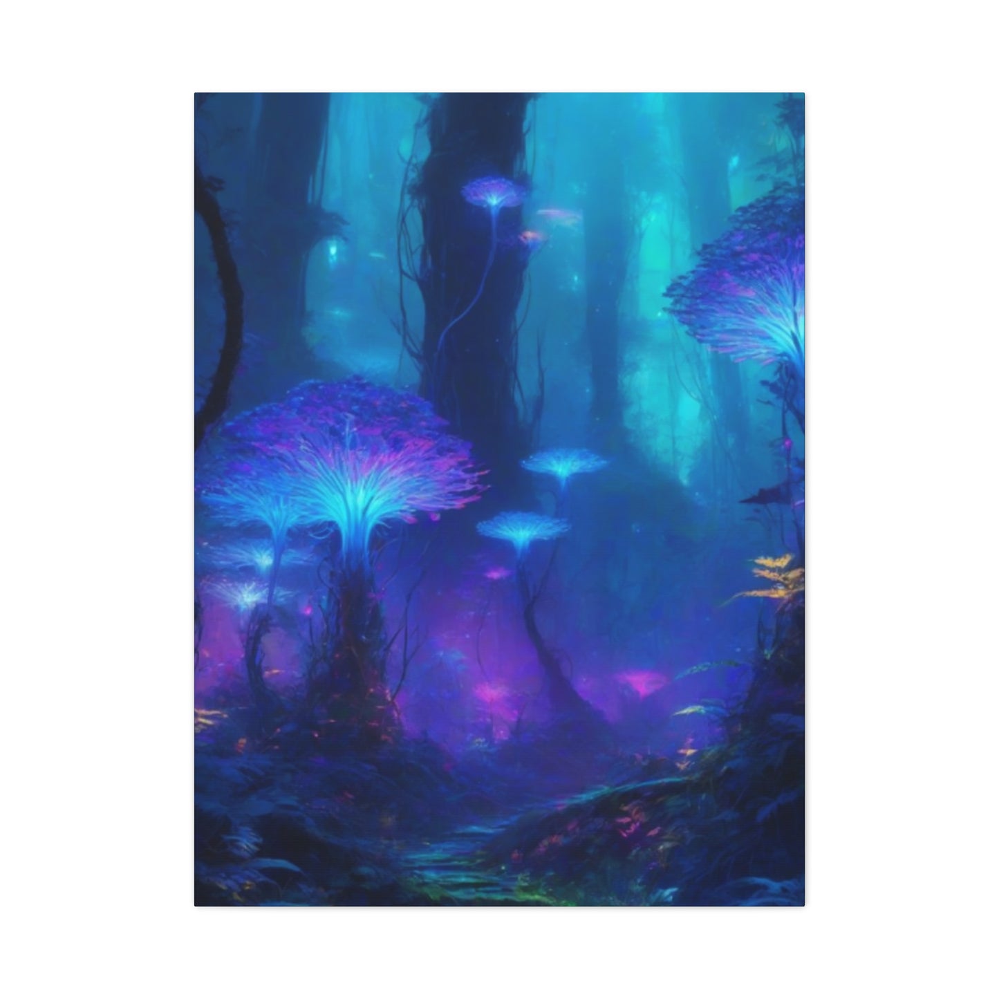 Glowing Forest Wall Art & Canvas Prints