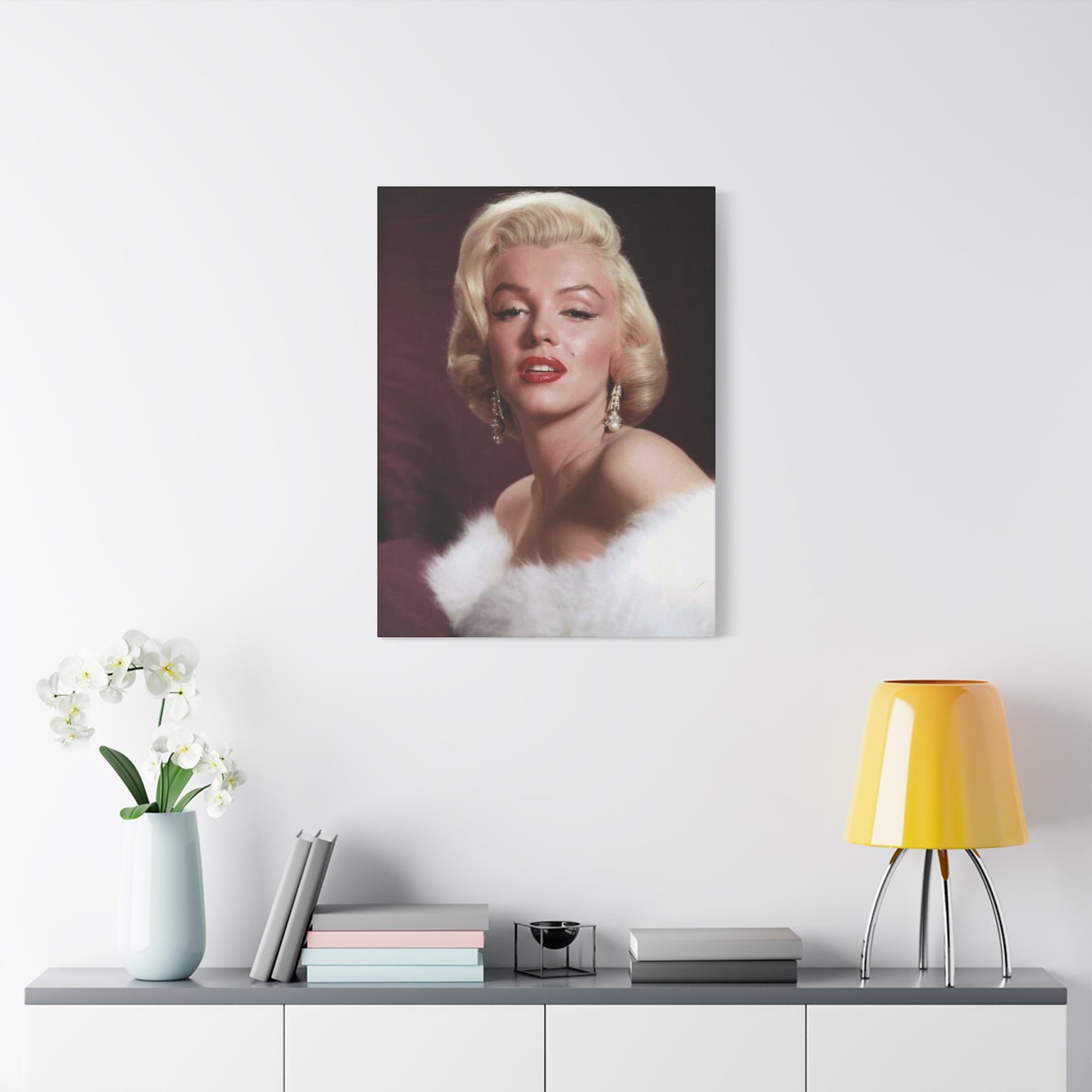 Beautiful Colorful Marilyn Monroe Photo Wall Art & Canvas Prints