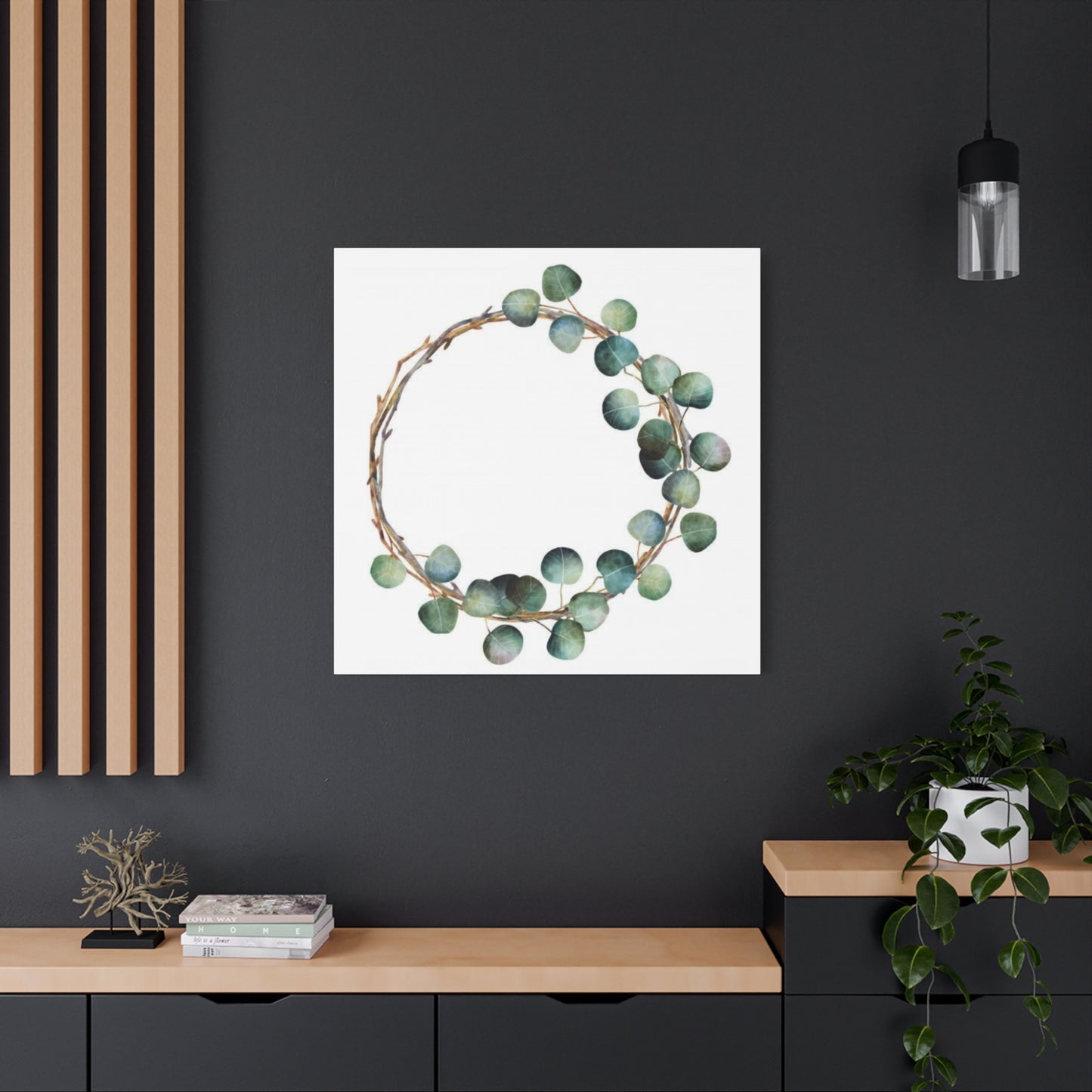 Leaves of Eucalyptus Ring Wall Art & Canvas Prints