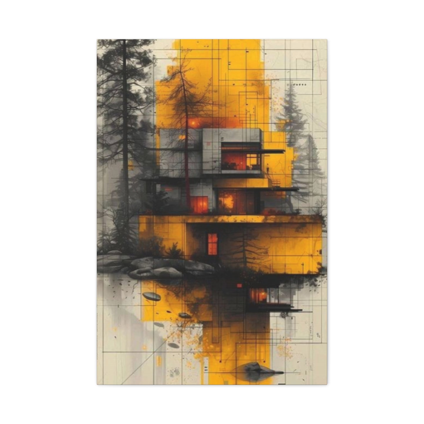 Modern Architecture Modernism Wall Art & Canvas Prints