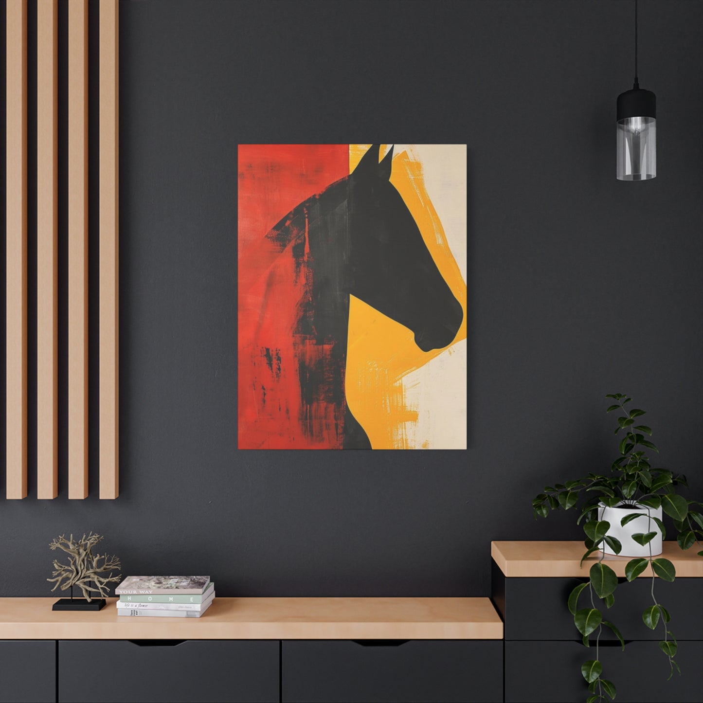 Horse Face Modernism Wall Art & Canvas Prints