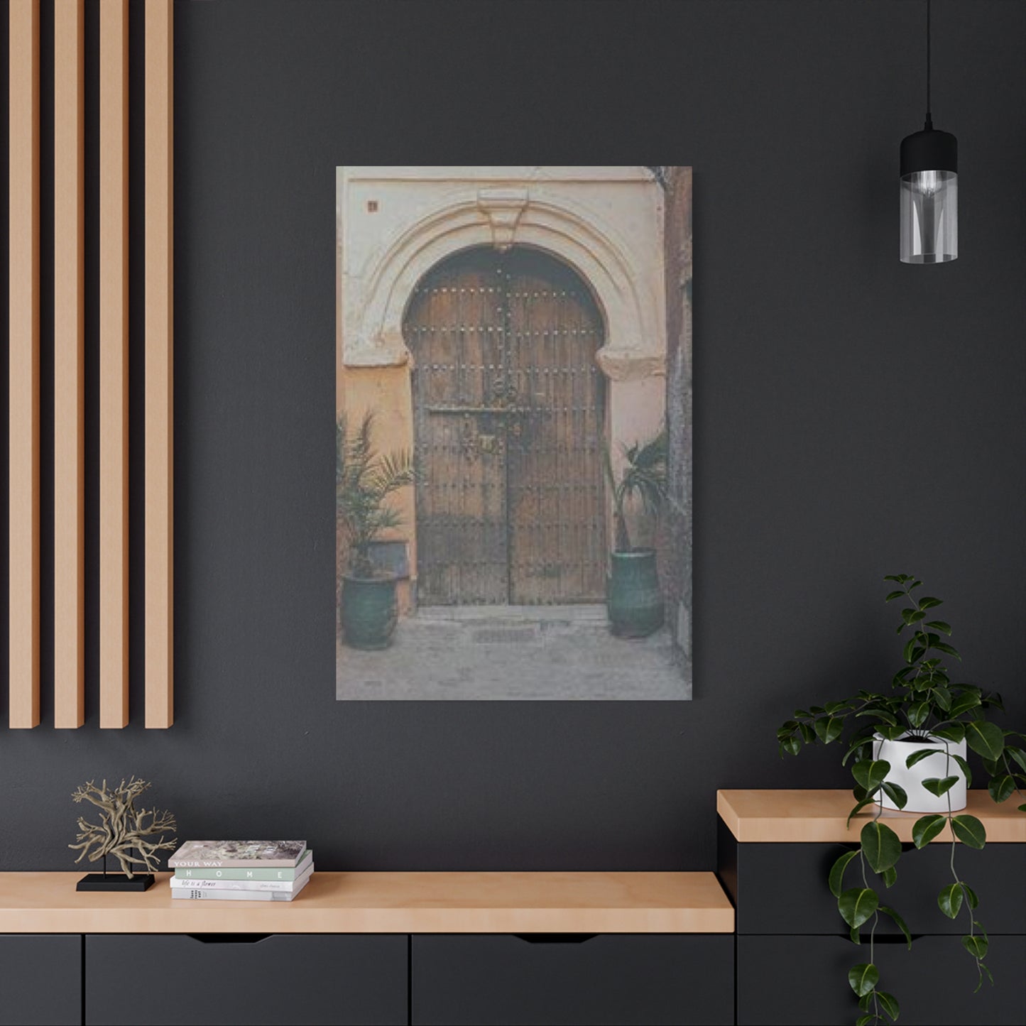 Big Door Architecture Moroccan Wall Art & Canvas Prints