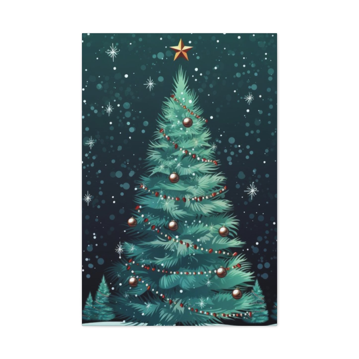 Christmas Tree Decoration Wall Art & Canvas Prints