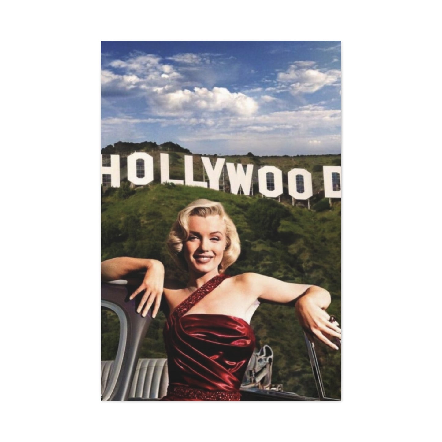 Marilyn Monroe In Hollywood Poster Wall Art & Canvas Prints