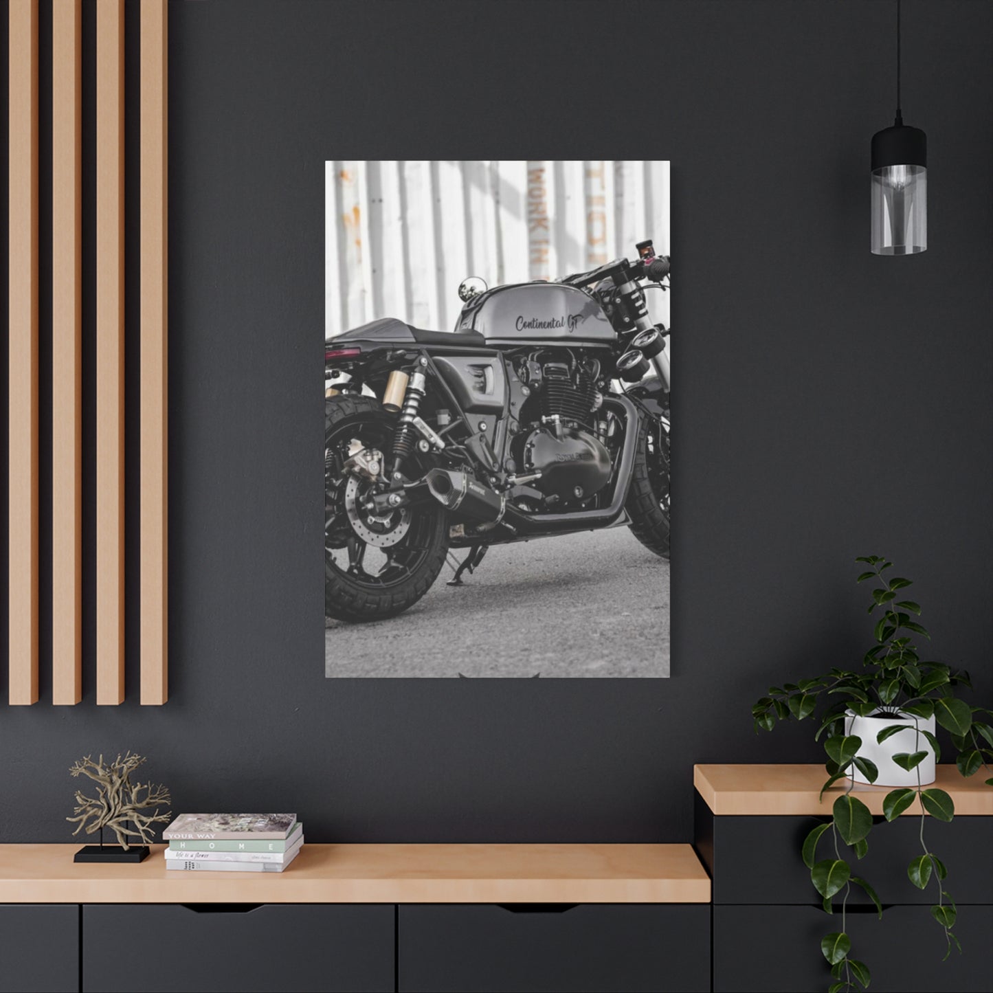 Continental GT Motorcycle Wall Art & Canvas Prints