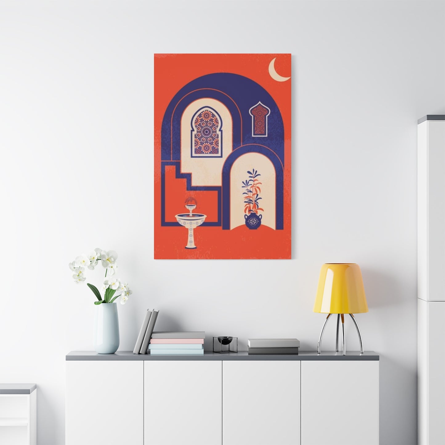 Painting In Moroccan Wall Art & Canvas Prints