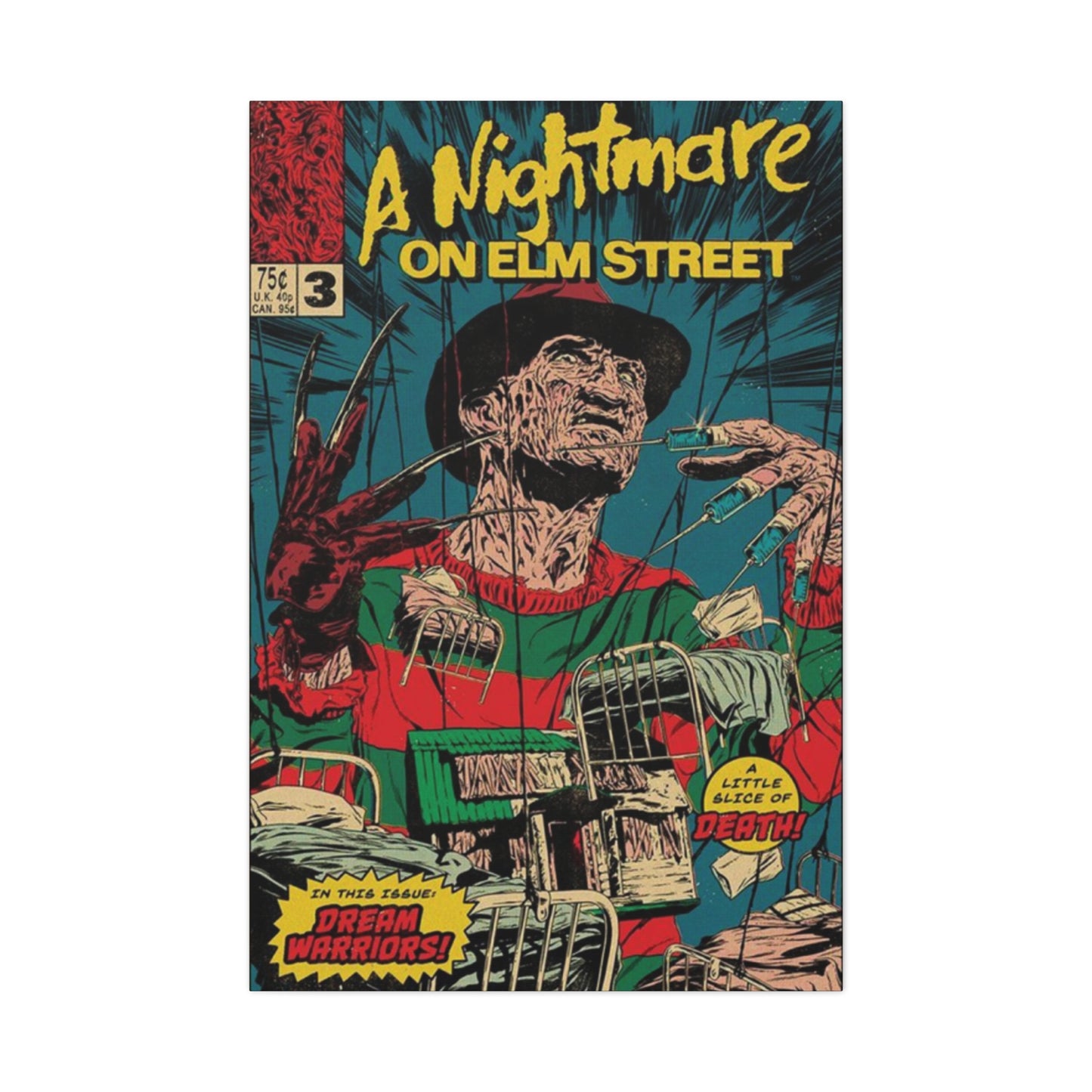 The Nightmare of ELM Street Art & Canvas Prints