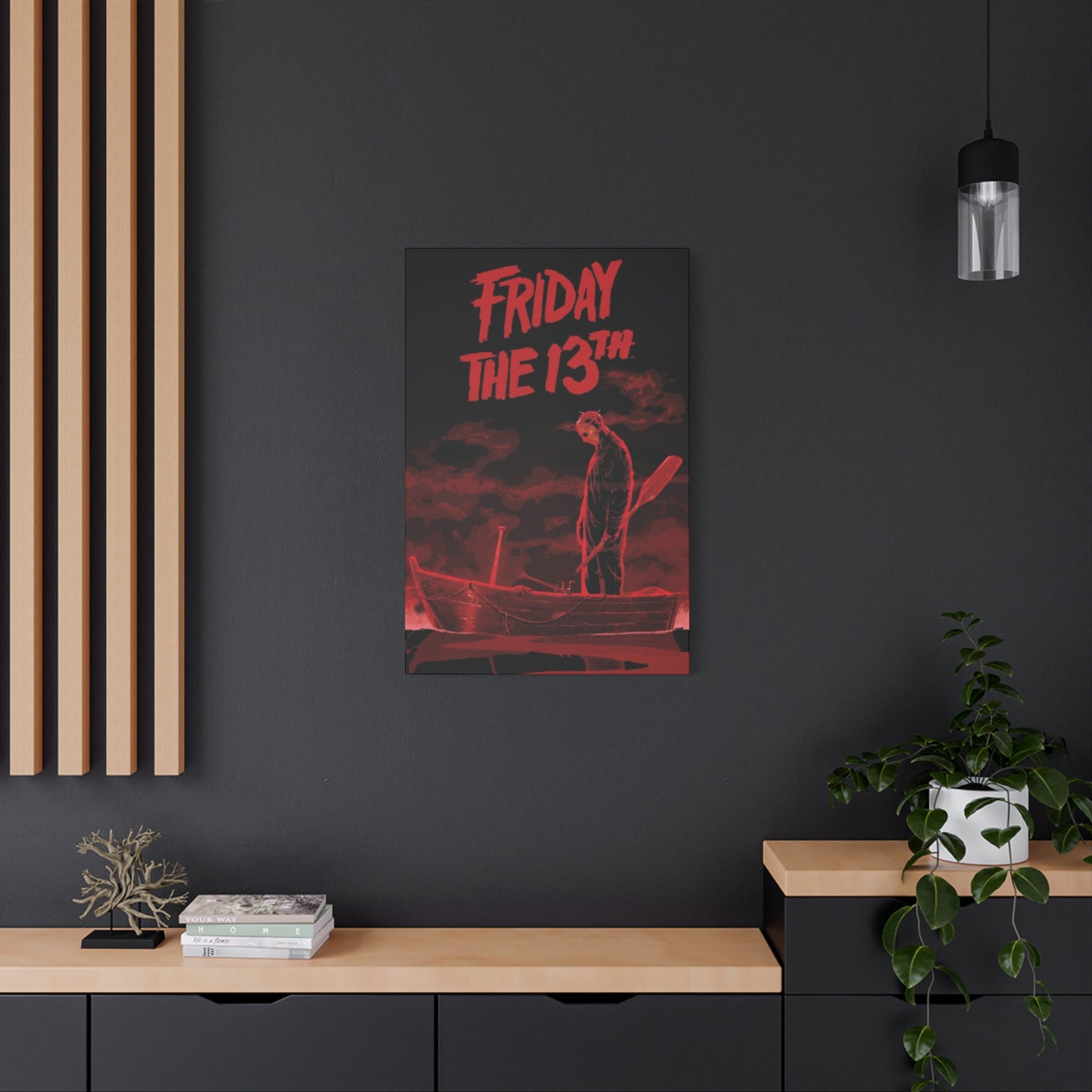 Friday The 13th Horror Movie Poster Wall Art & Canvas Prints