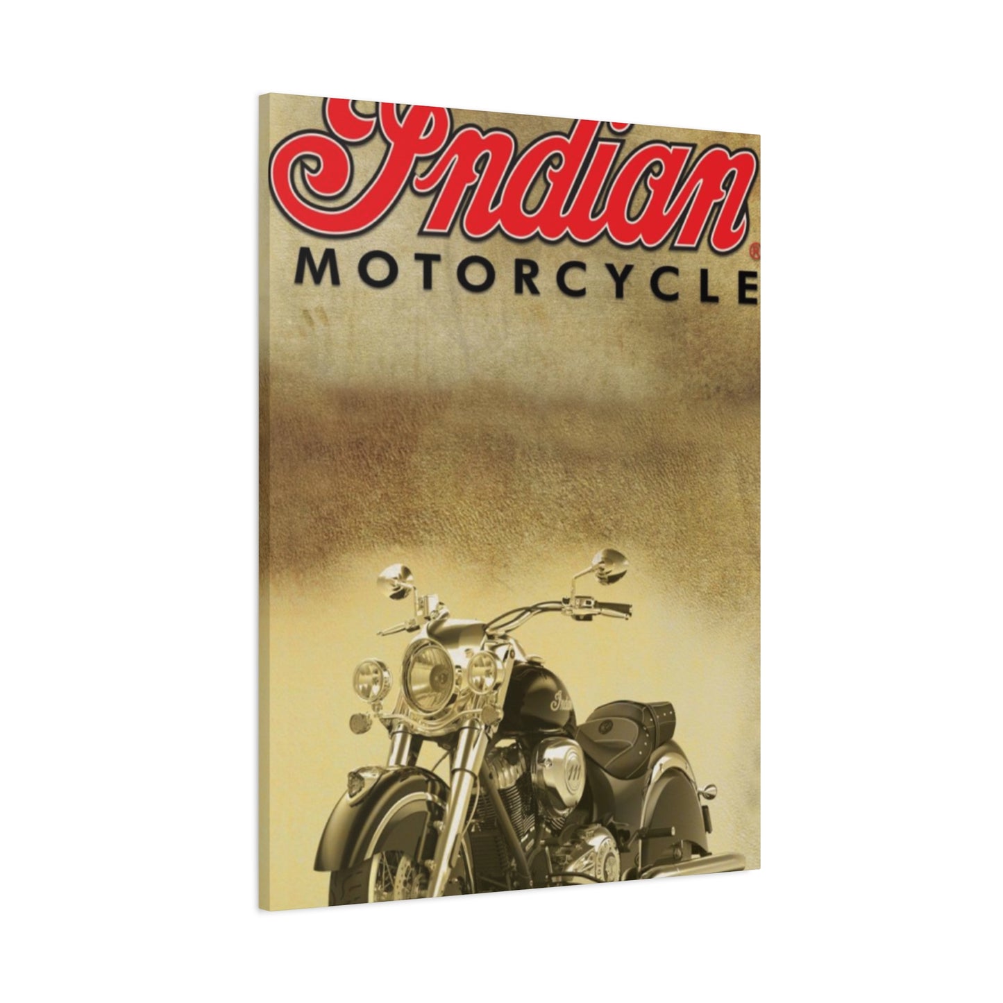 Classic Indian Poster Motorcycle Wall Art & Canvas Prints