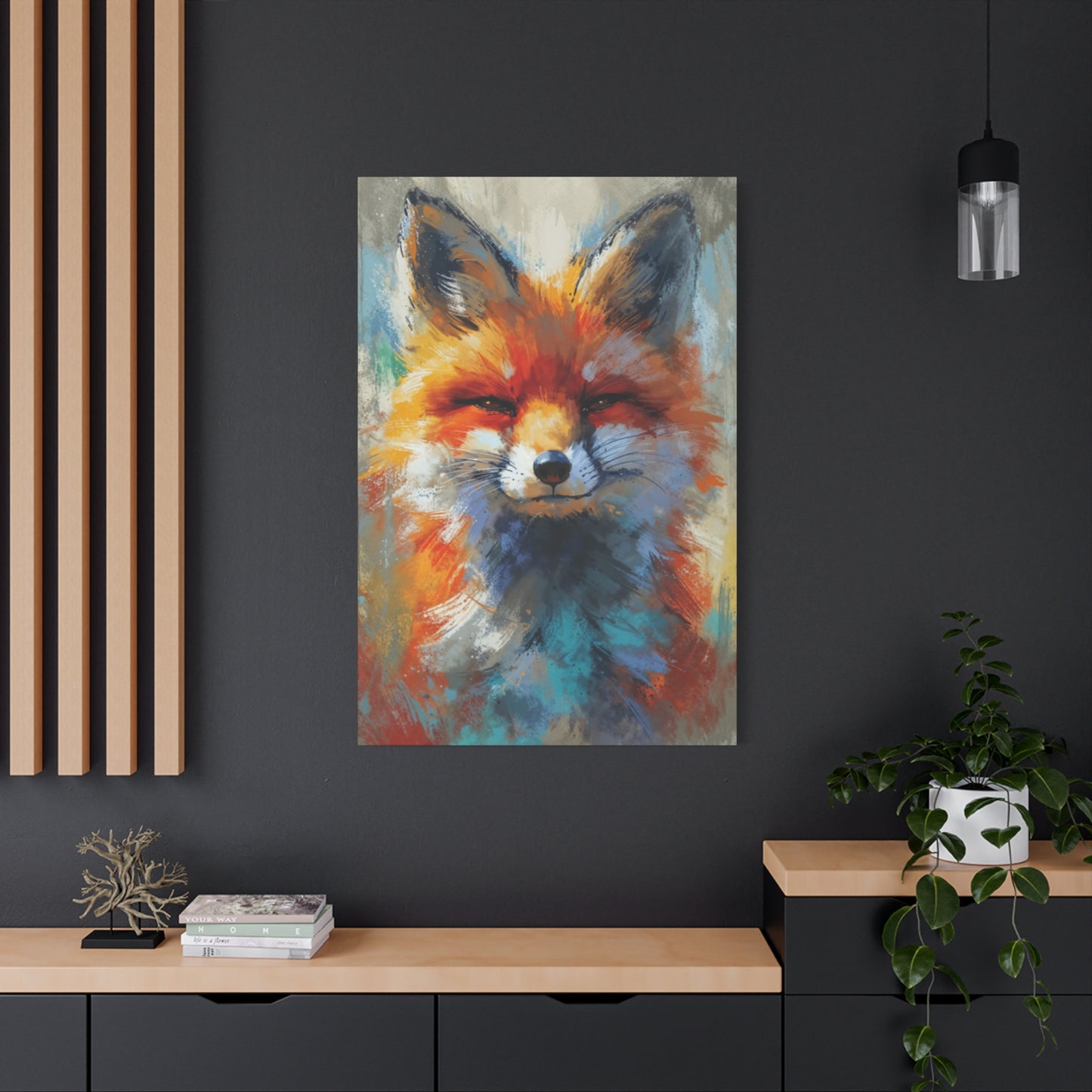 The Closeup Abstract Fox Wall Art & Canvas Prints