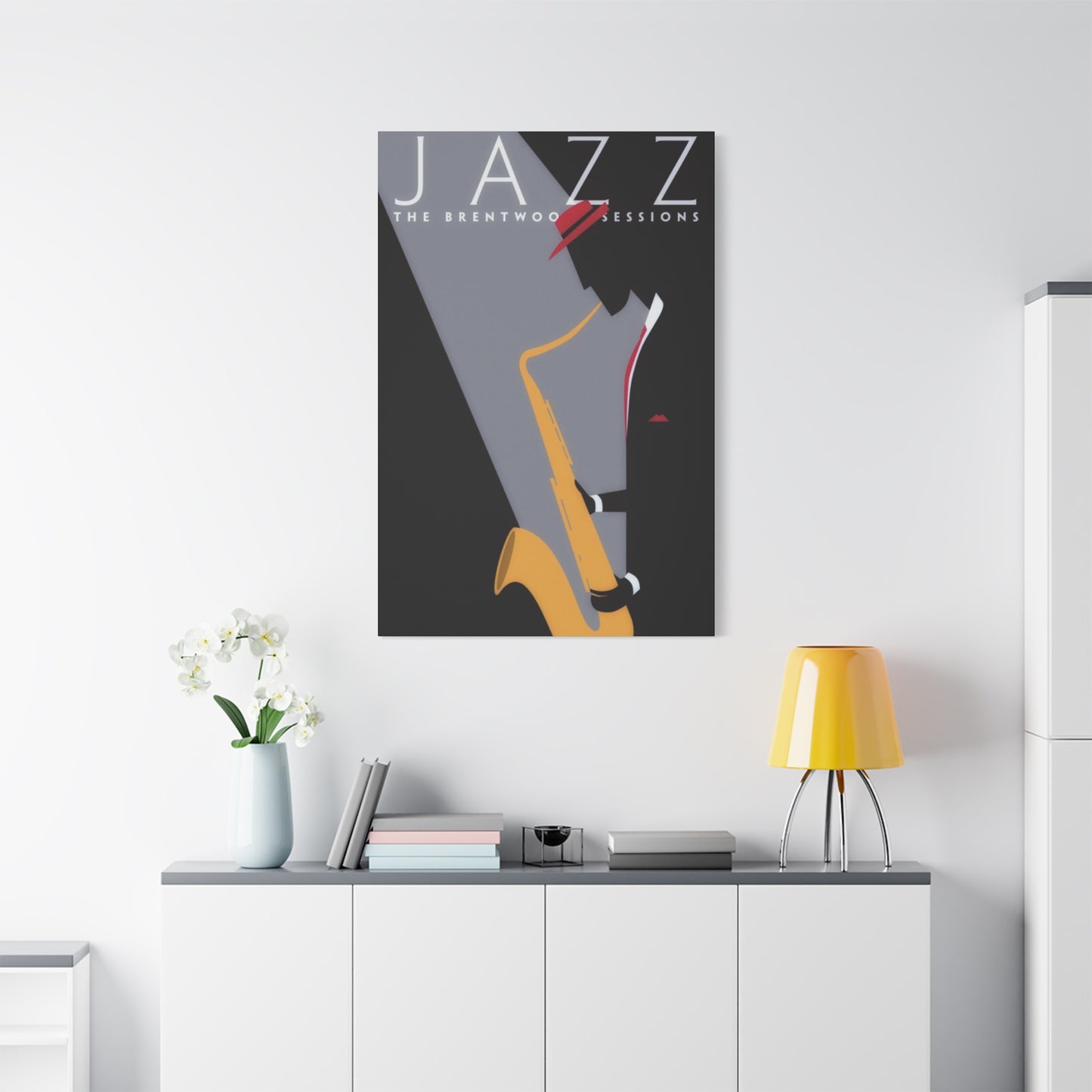 Jazz Instrument Artist Wall Art & Canvas Prints