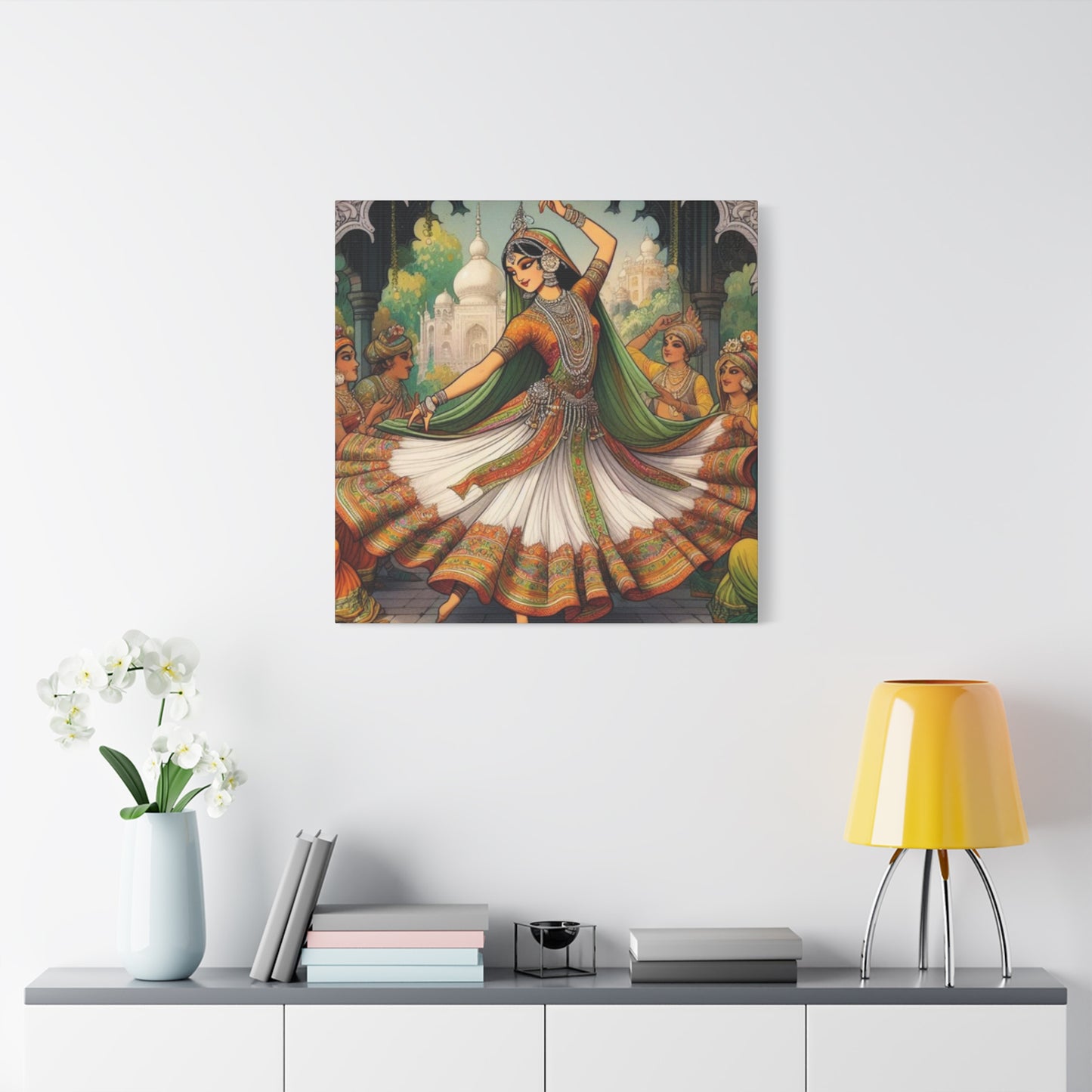 Indian Queen Dancing Wall Art & Canvas Prints