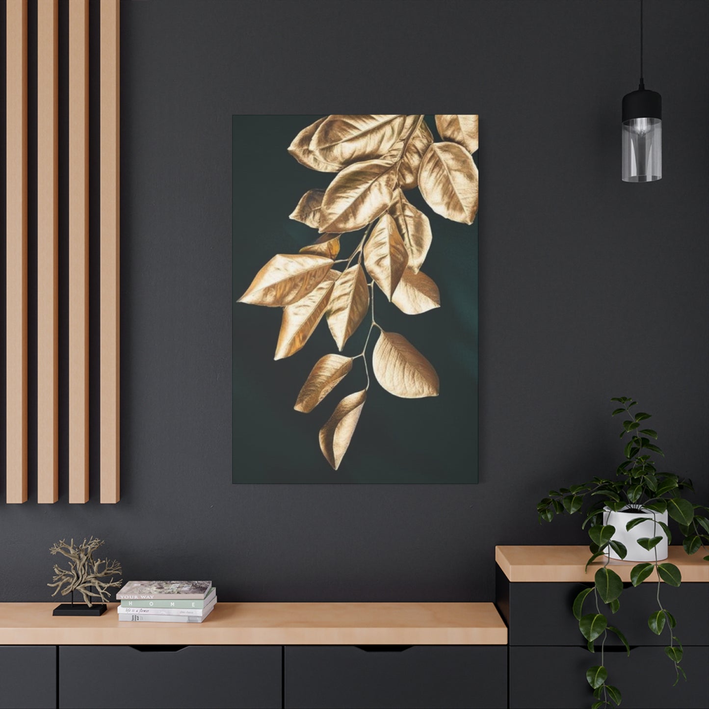 Golden Leaves Wall Art & Canvas Prints