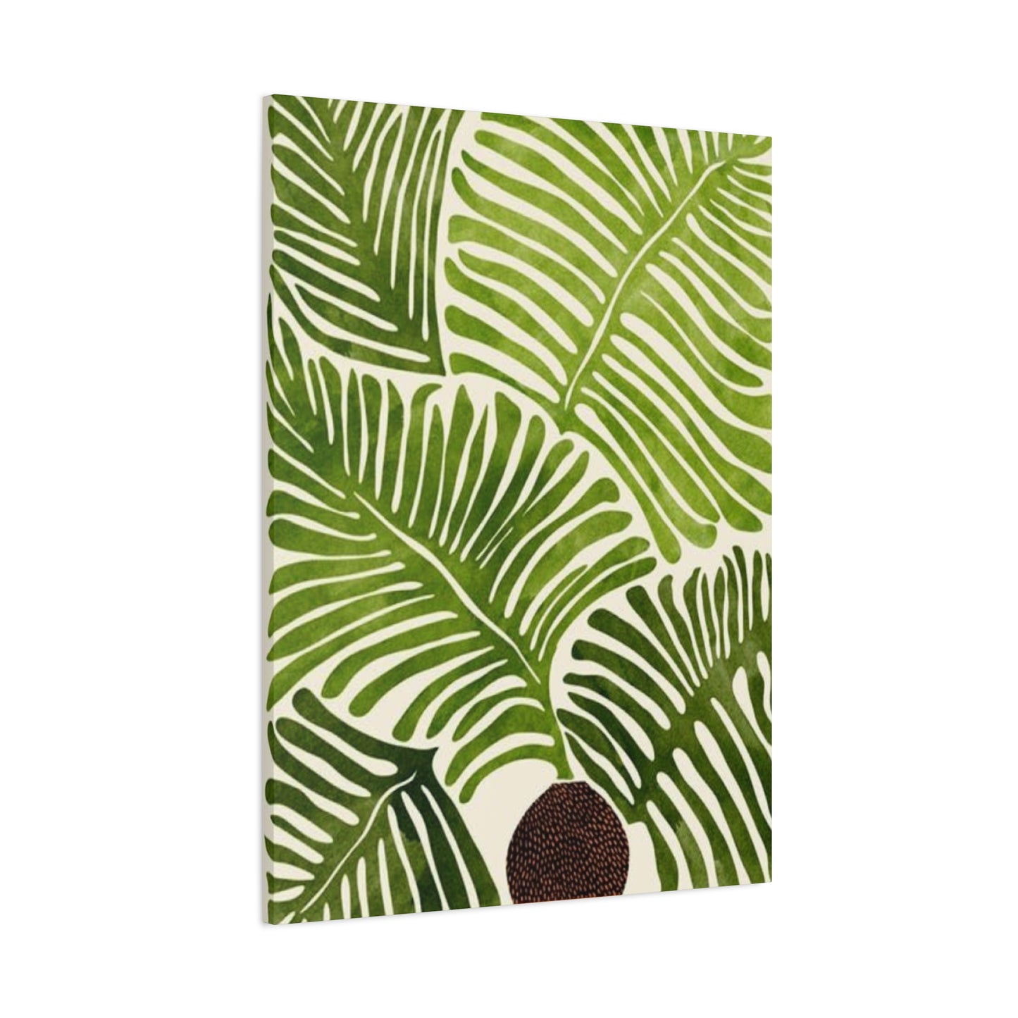 Beautiful Leaves Plant Olive Green Wall Art & Canvas Prints