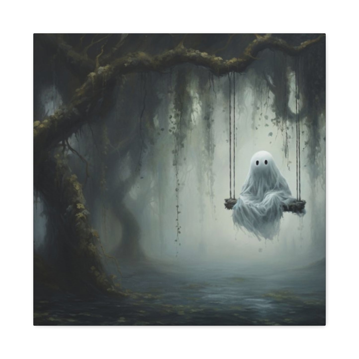 Swinging Ghost Wall Art & Canvas Prints