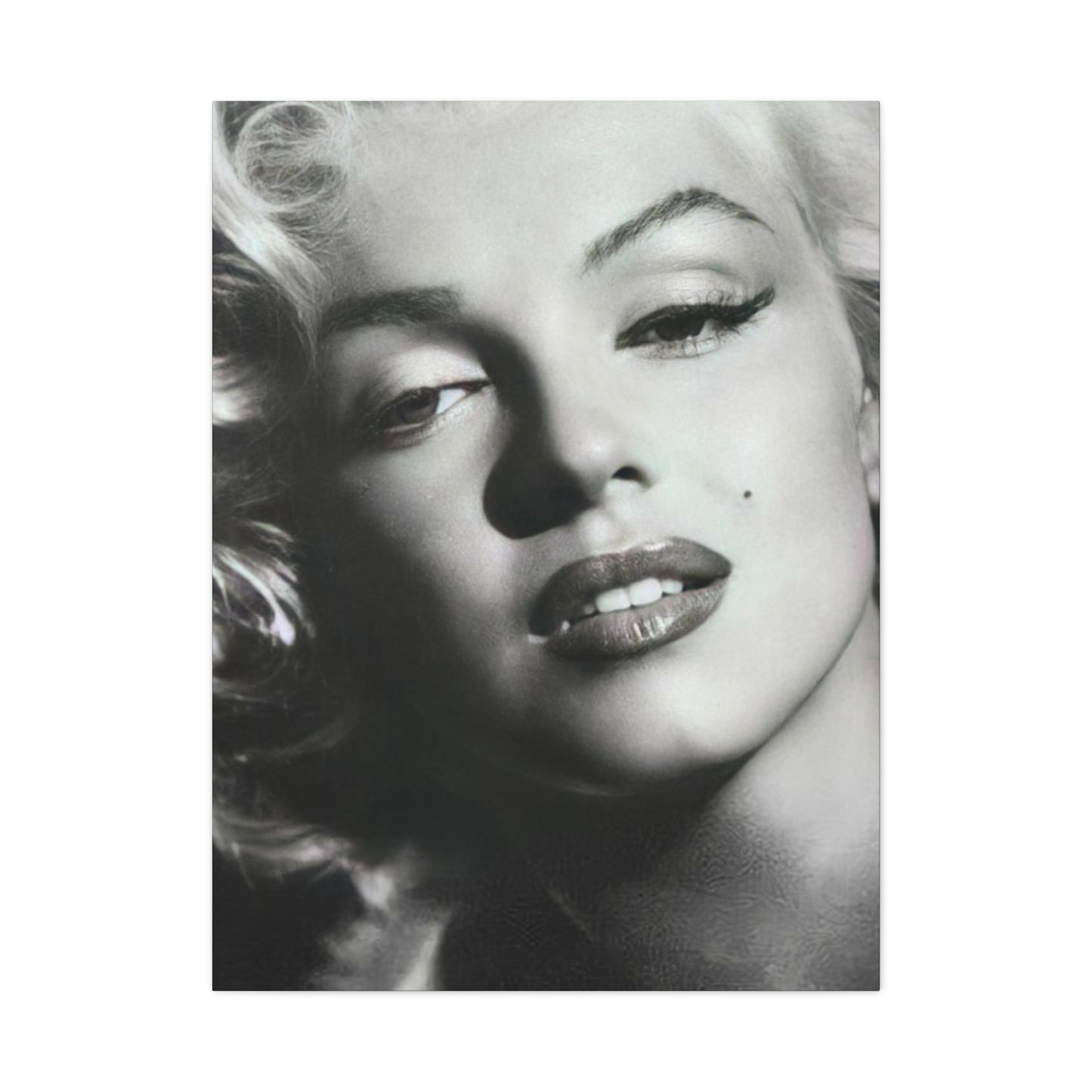 Monochrome Marilyn Monroe Beautiful Poster Wall Art & Canvas Prints