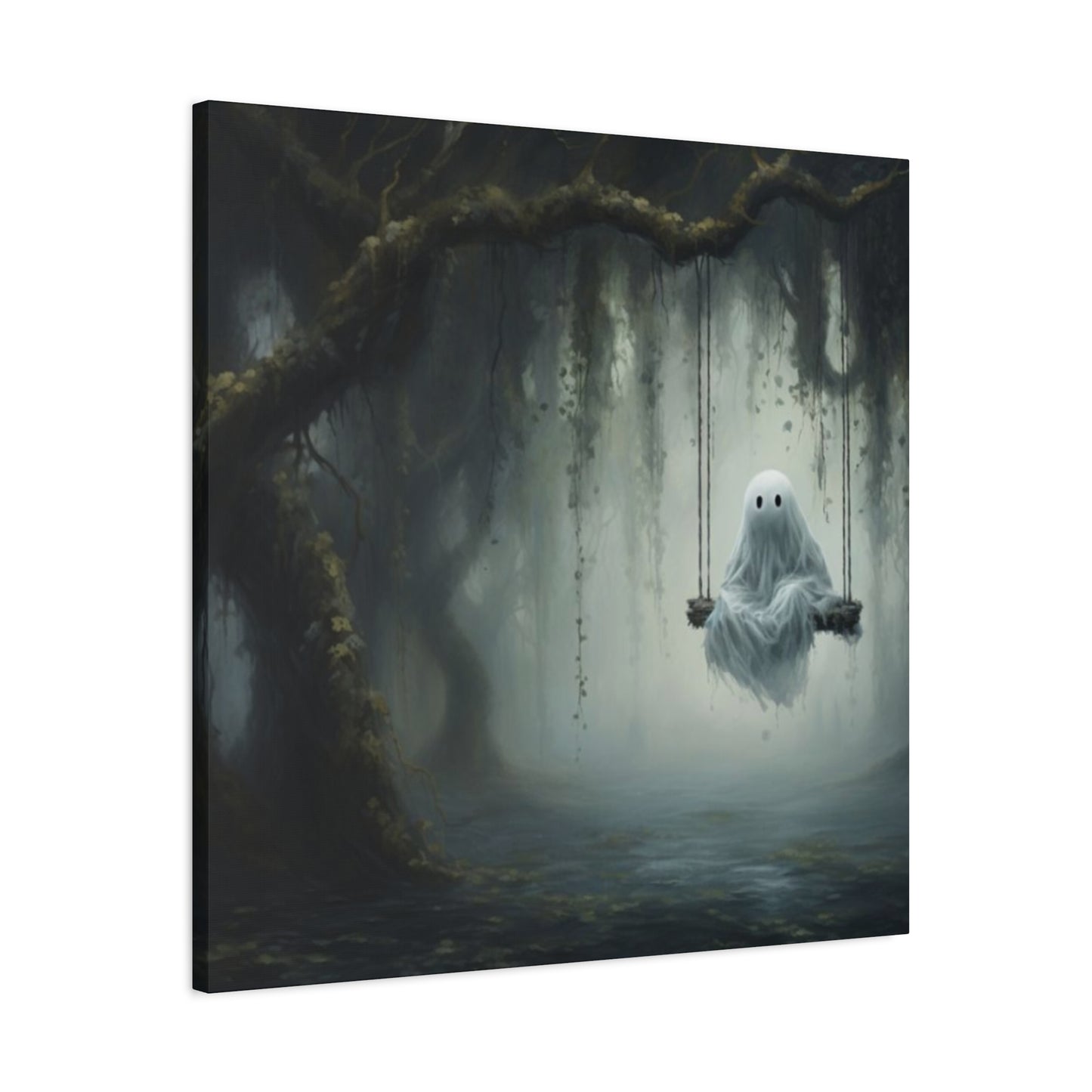 Swinging Ghost Wall Art & Canvas Prints