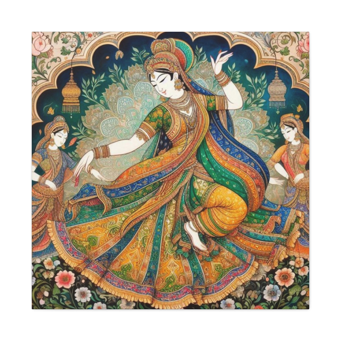 Indian Queen Dancing Wall Art & Canvas Prints