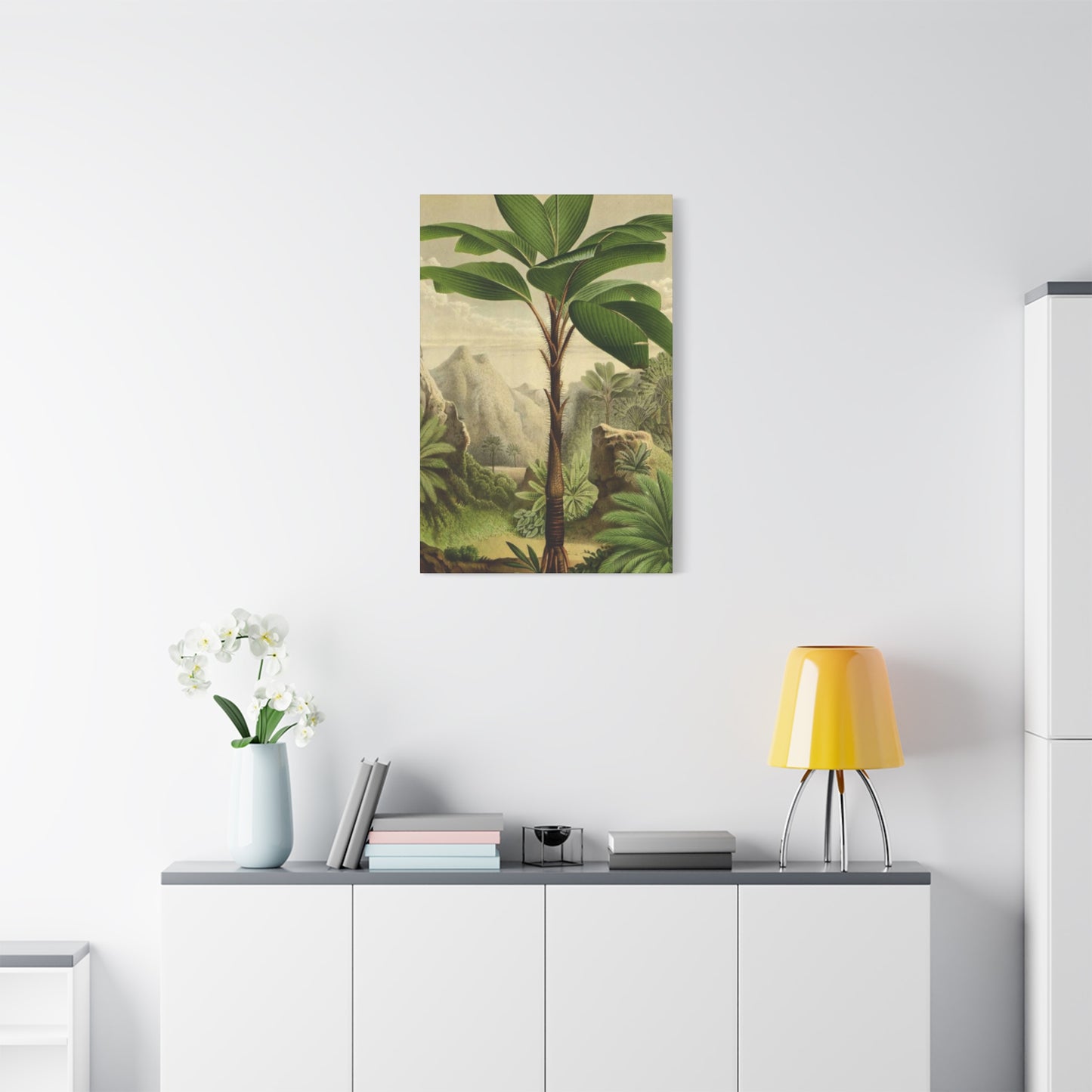 Palm Tree In The Forest Wall Art & Canvas Prints