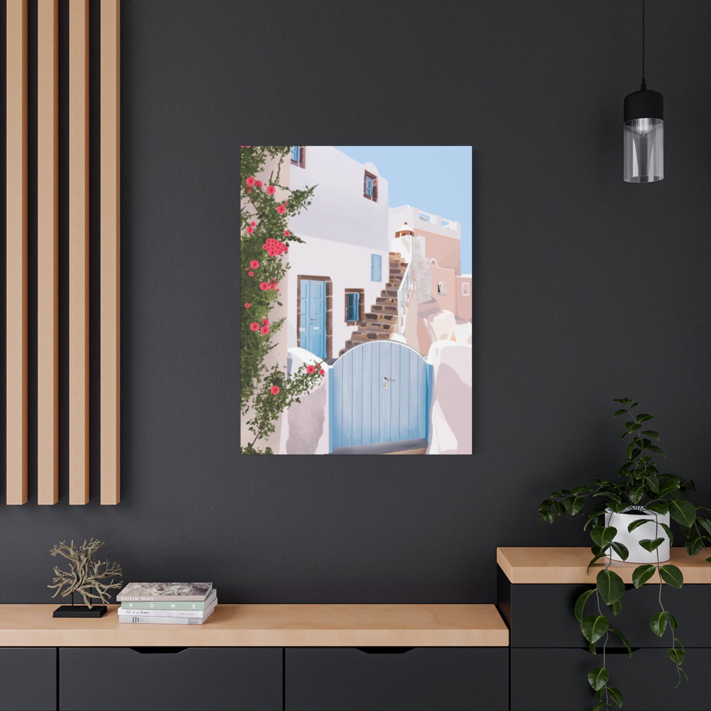 Greece Homes Wall Art & Canvas Prints