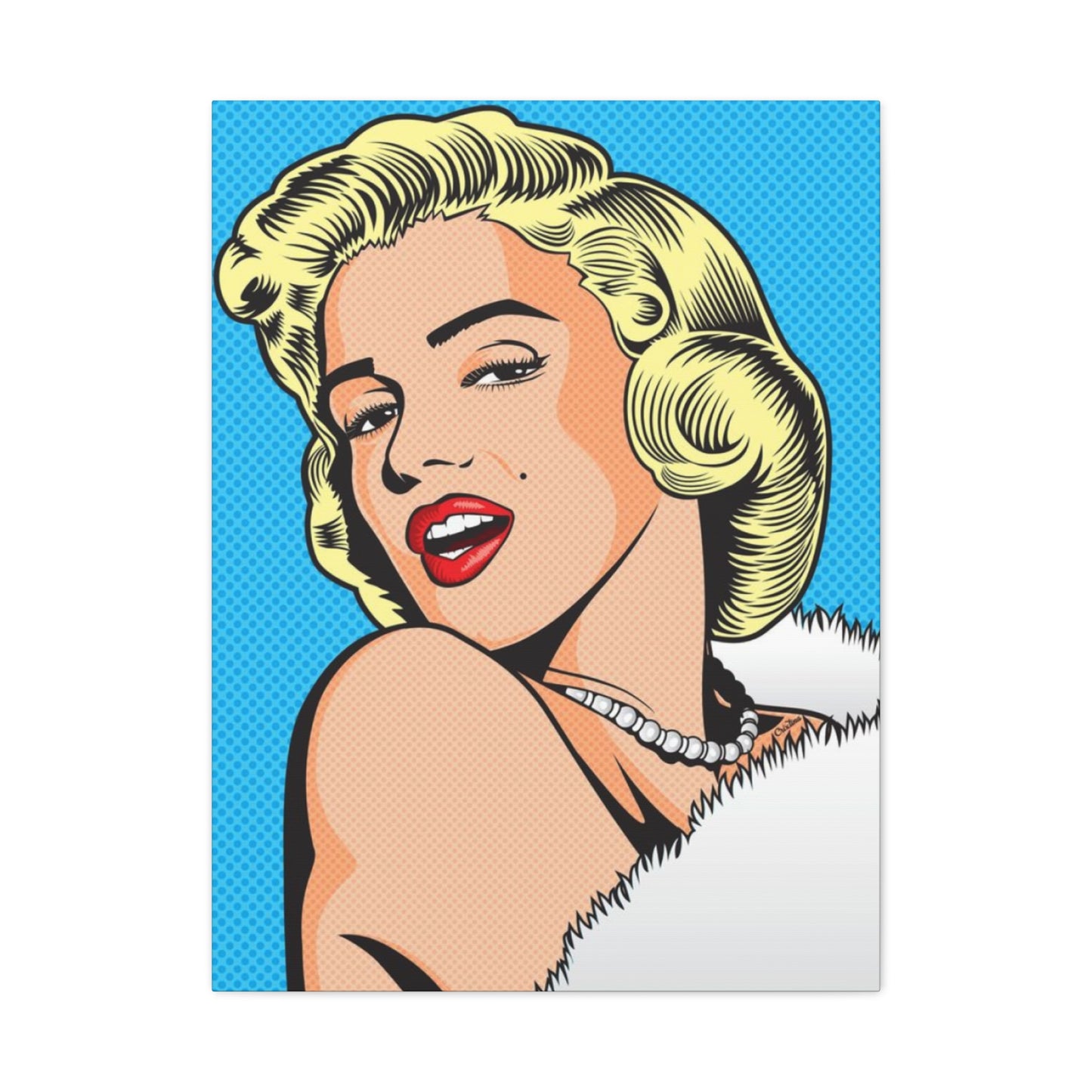 Marilyn Monroe Abstract Drawing Wall Art & Canvas Prints