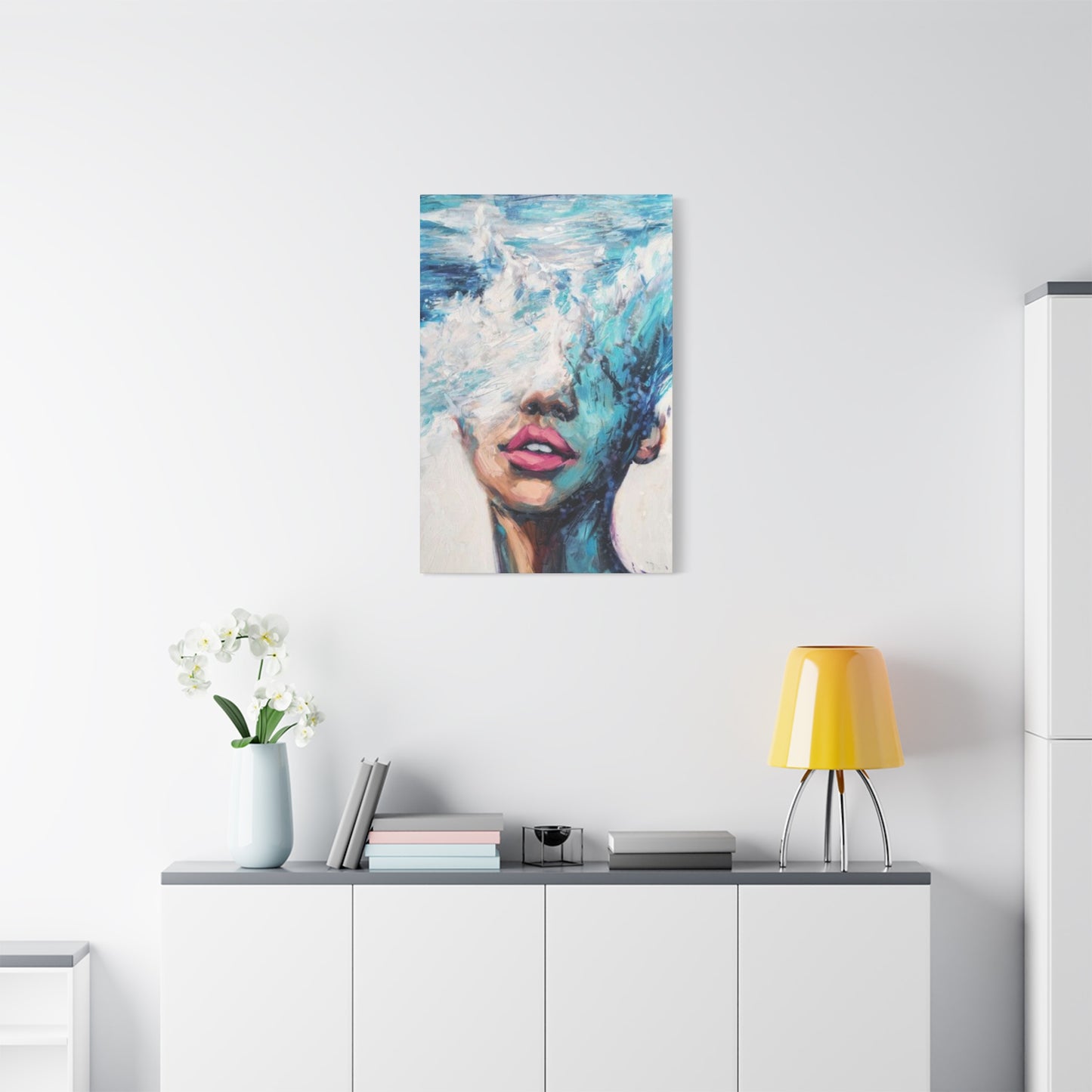 Women In Water Abstract Modernism Wall Art & Canvas Prints