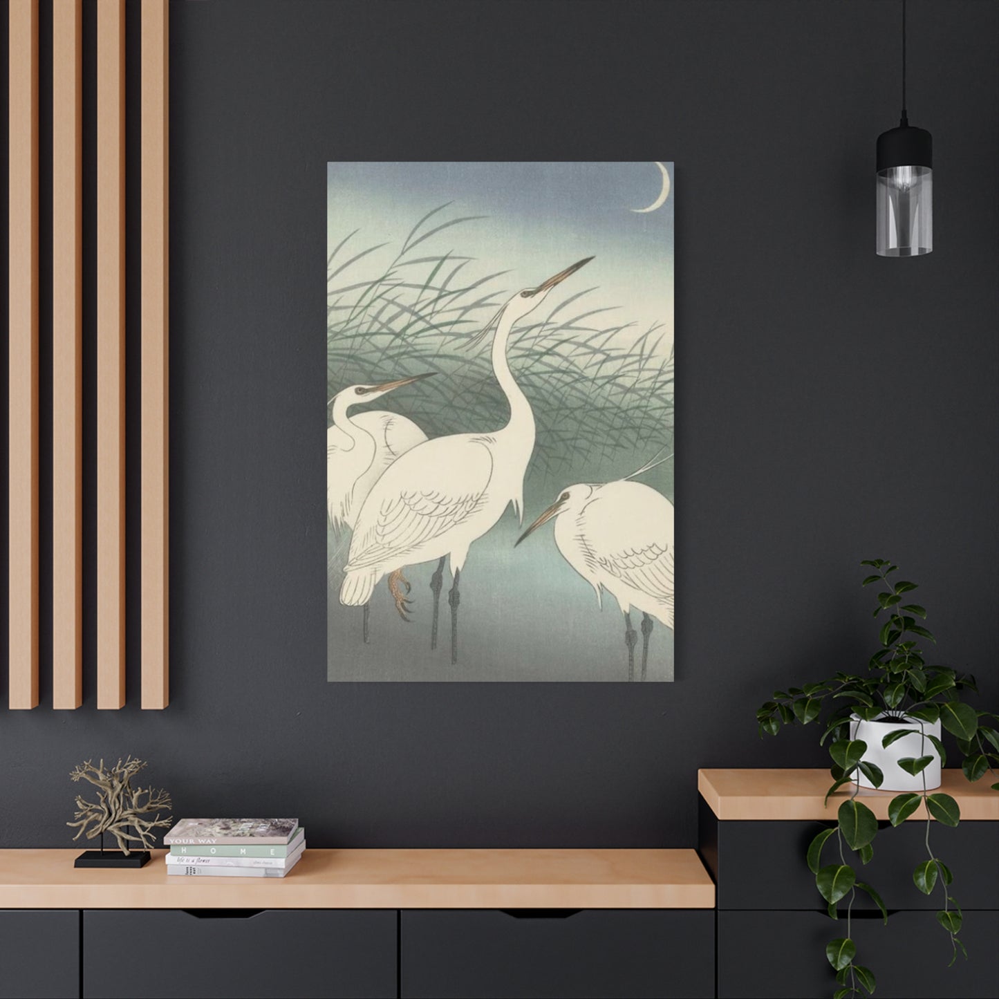 Beautiful Herons Together Wall Art & Canvas Prints