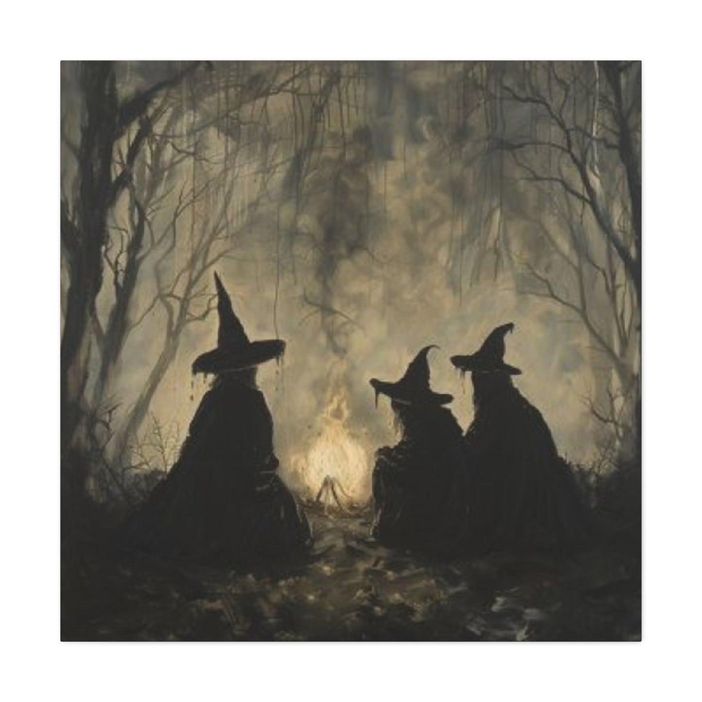 Witches Sitting Wall Art & Canvas Prints