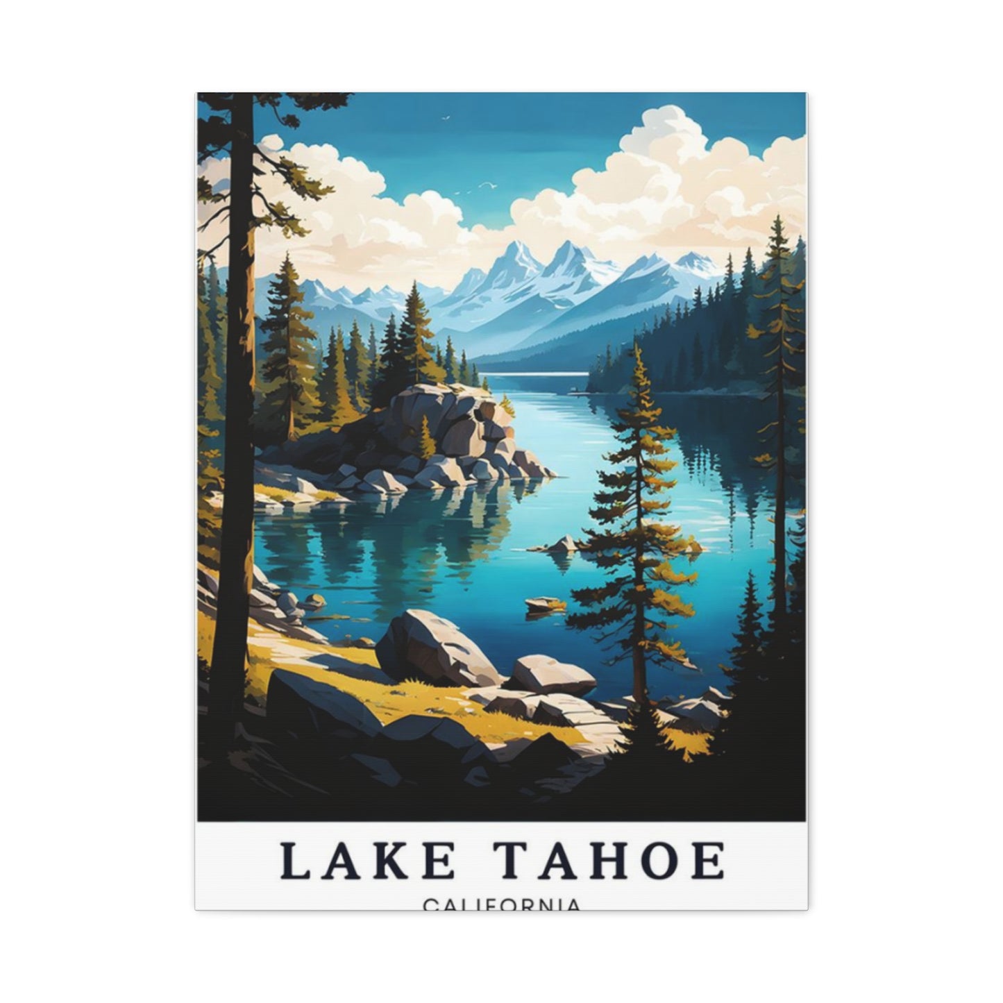 Lake Tahoe The National Park Wall Art & Canvas Prints