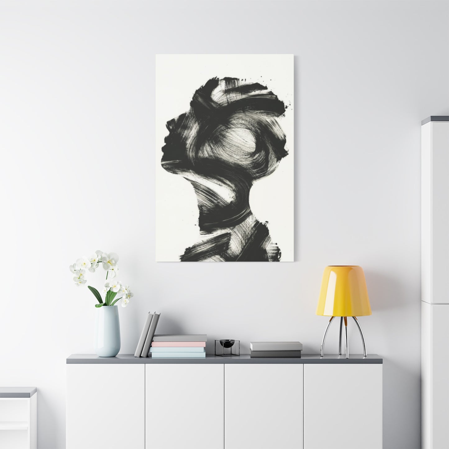 Women Face Abstract Modernism Wall Art & Canvas Prints