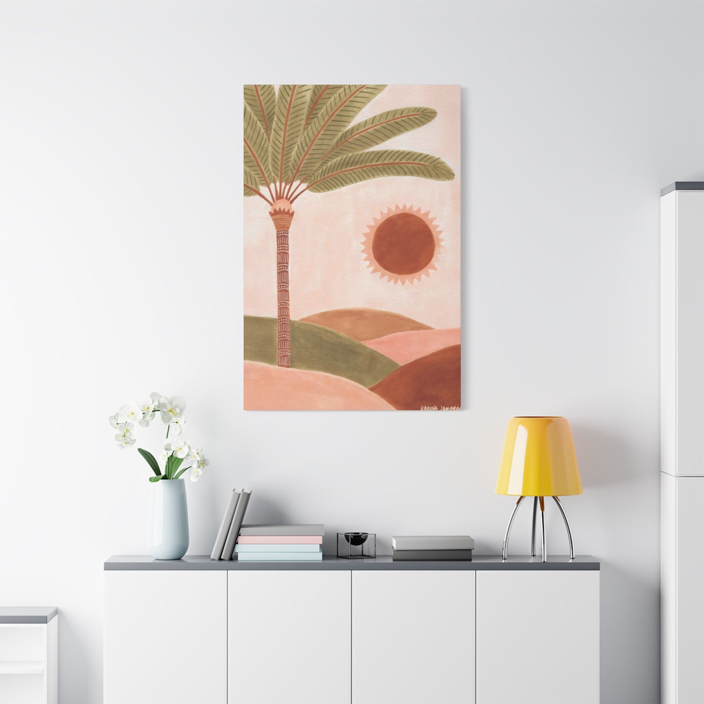 Palm Tree Of Moroccan Wall Art & Canvas Prints