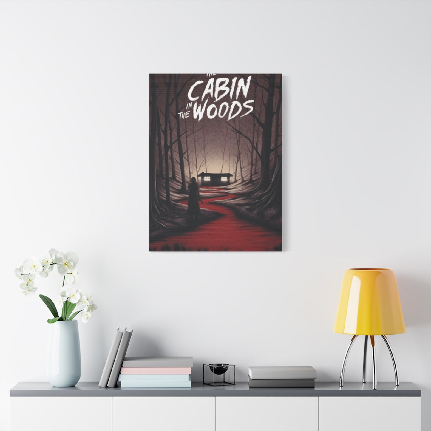 The Cabin in the Woods Horror Movie Poster Wall Art & Canvas Prints