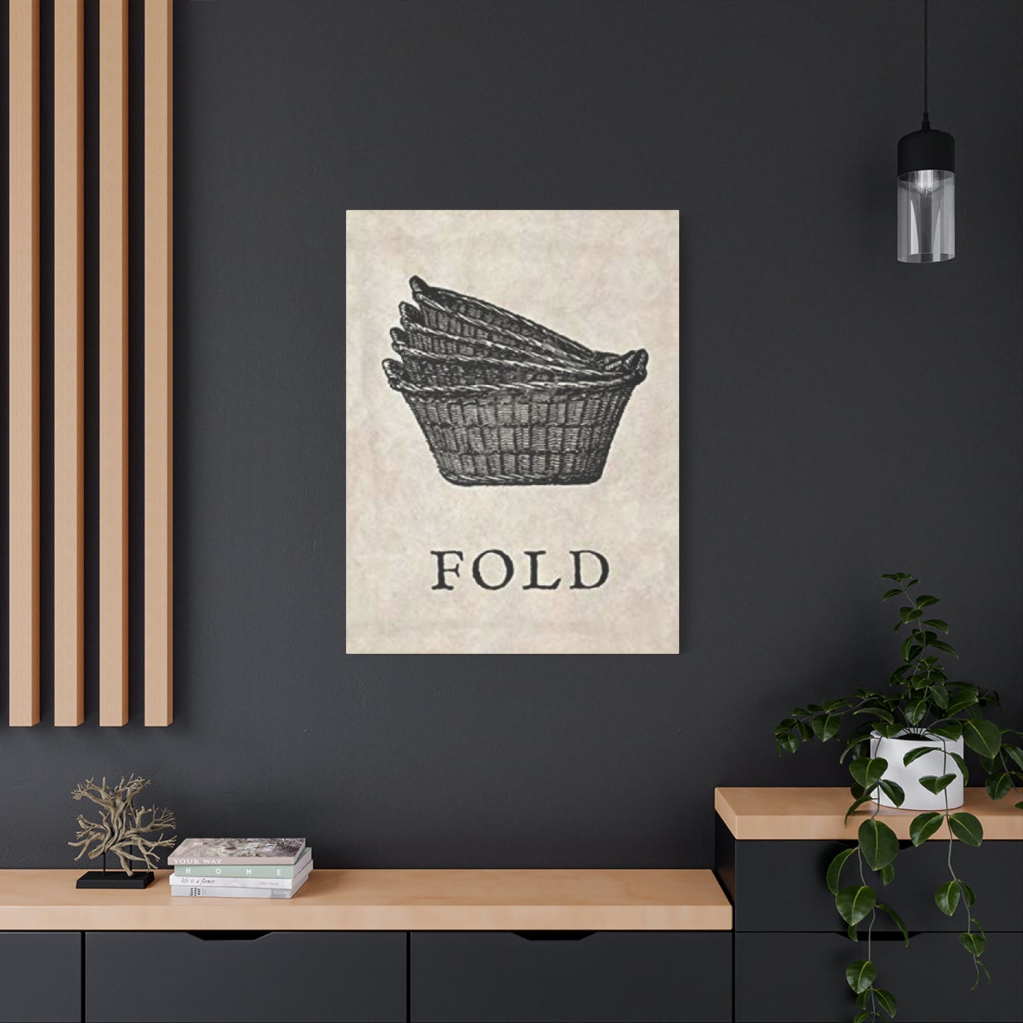 Fold Poster Laundry Wall Art & Canvas Prints