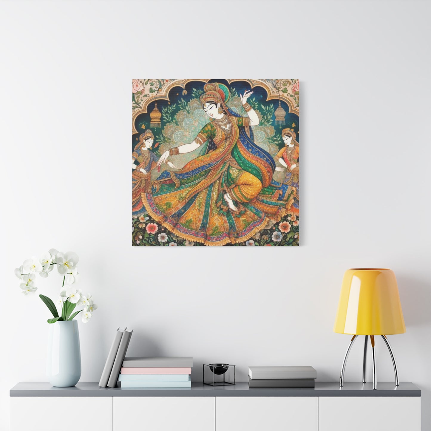 Indian Queen Dancing Wall Art & Canvas Prints