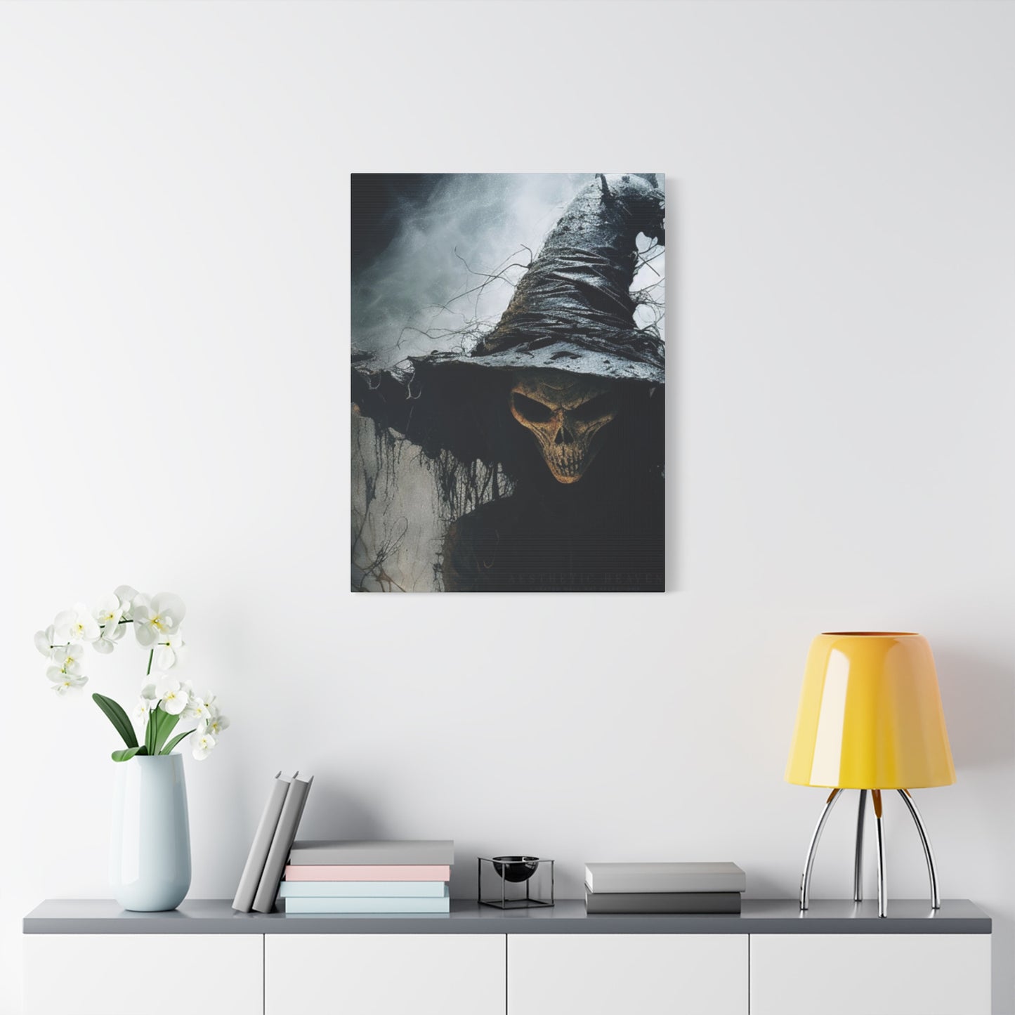 Scary Skull Wall Art & Canvas Prints