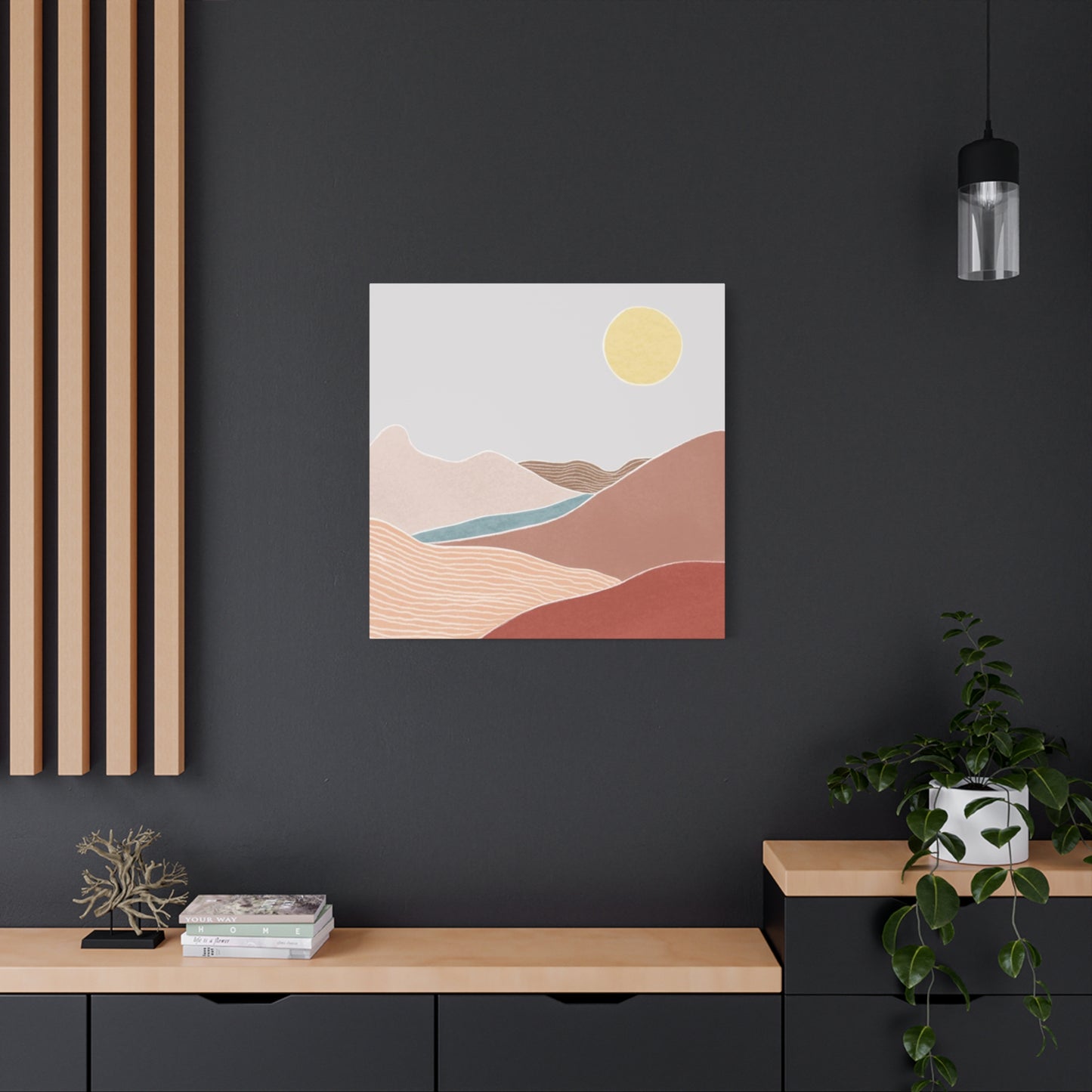 Abstract Sunset Entryway Wall Art & Canvas Prints