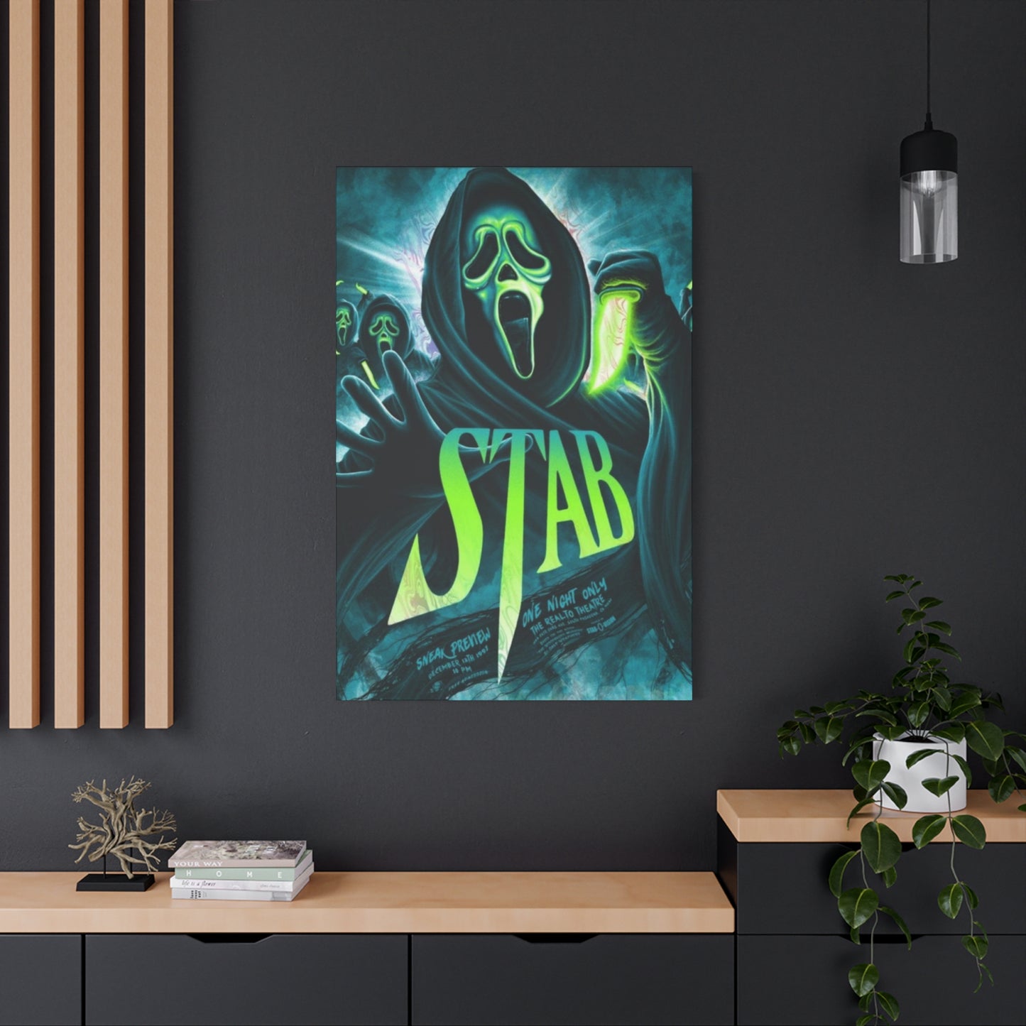 Stab Horror Movie Poster Wall Art & Canvas Prints