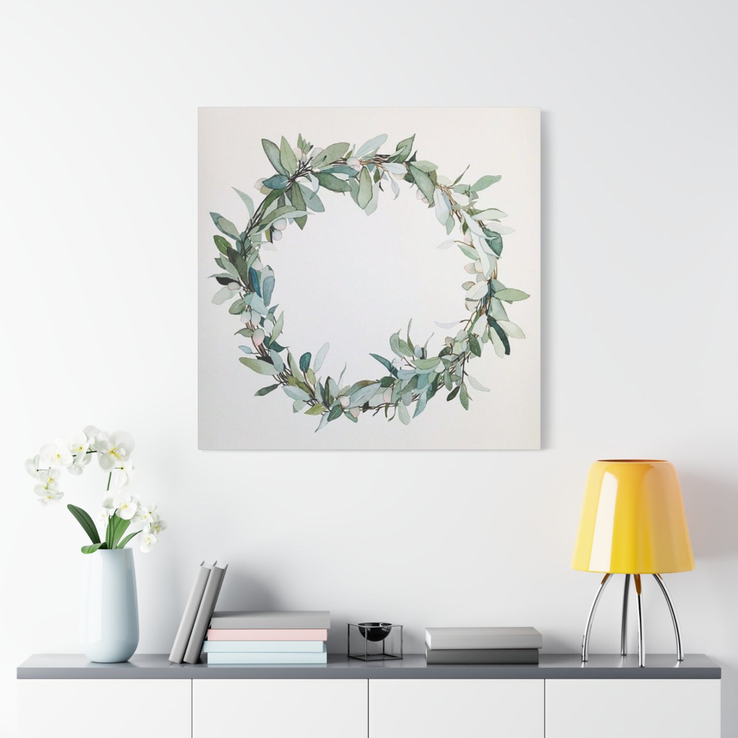 Eucalyptus Flower Ring Wall Art & Canvas Prints