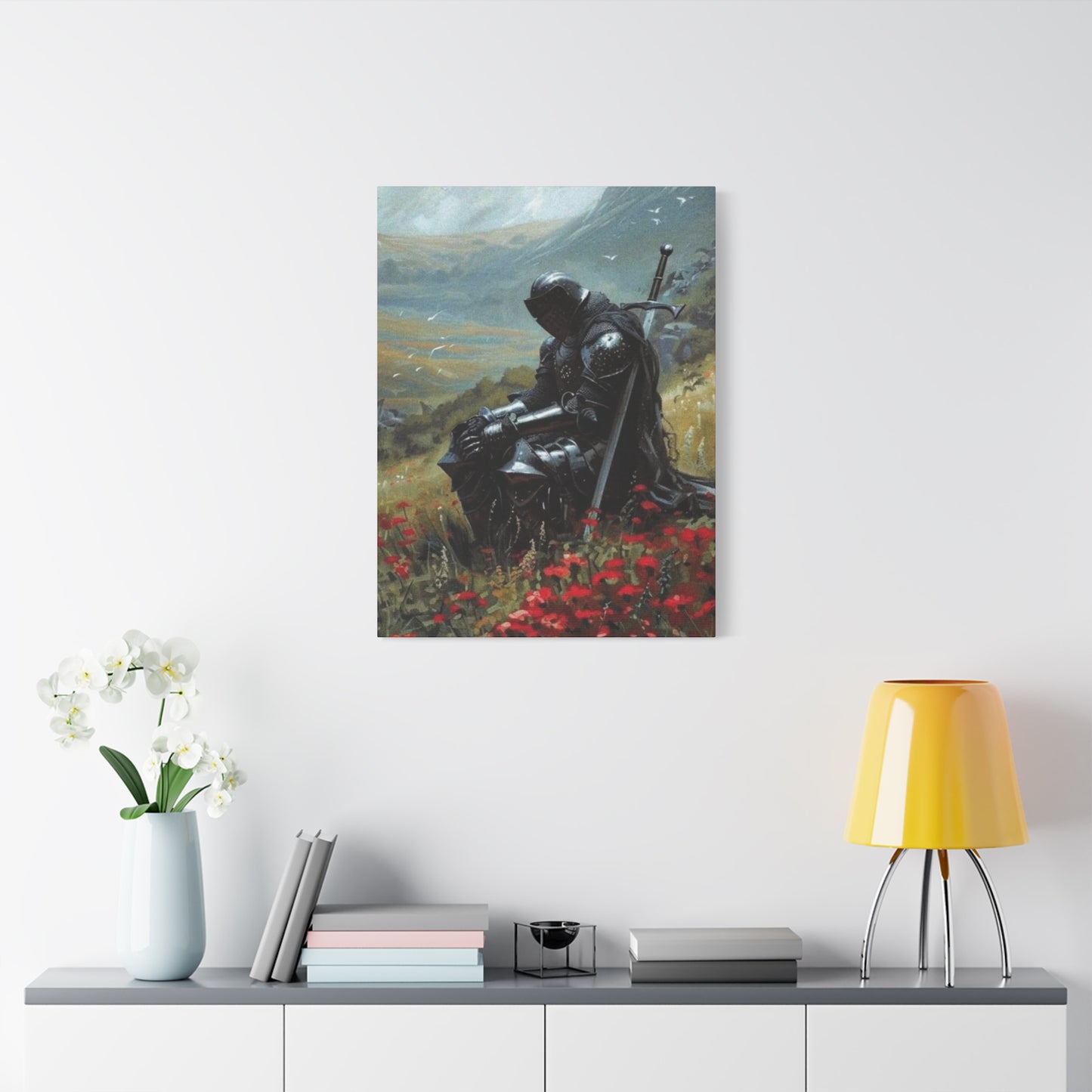 Alone Warrior Wall Art & Canvas Prints